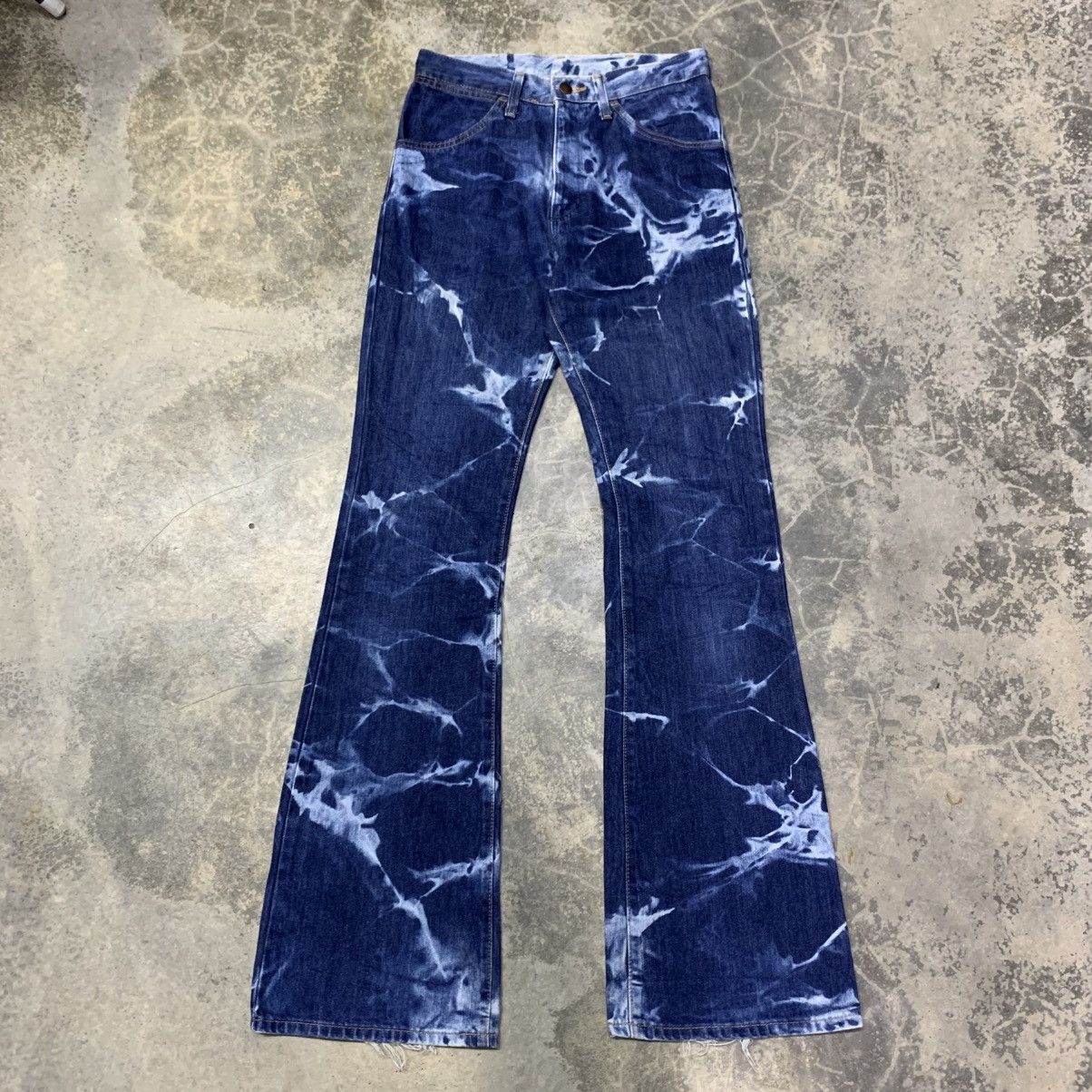 Wrangler Flare Vintage Wrangler Acid Wash Bell Bottom Jean Size US 28 / EU 44 - 2 Thumbnail