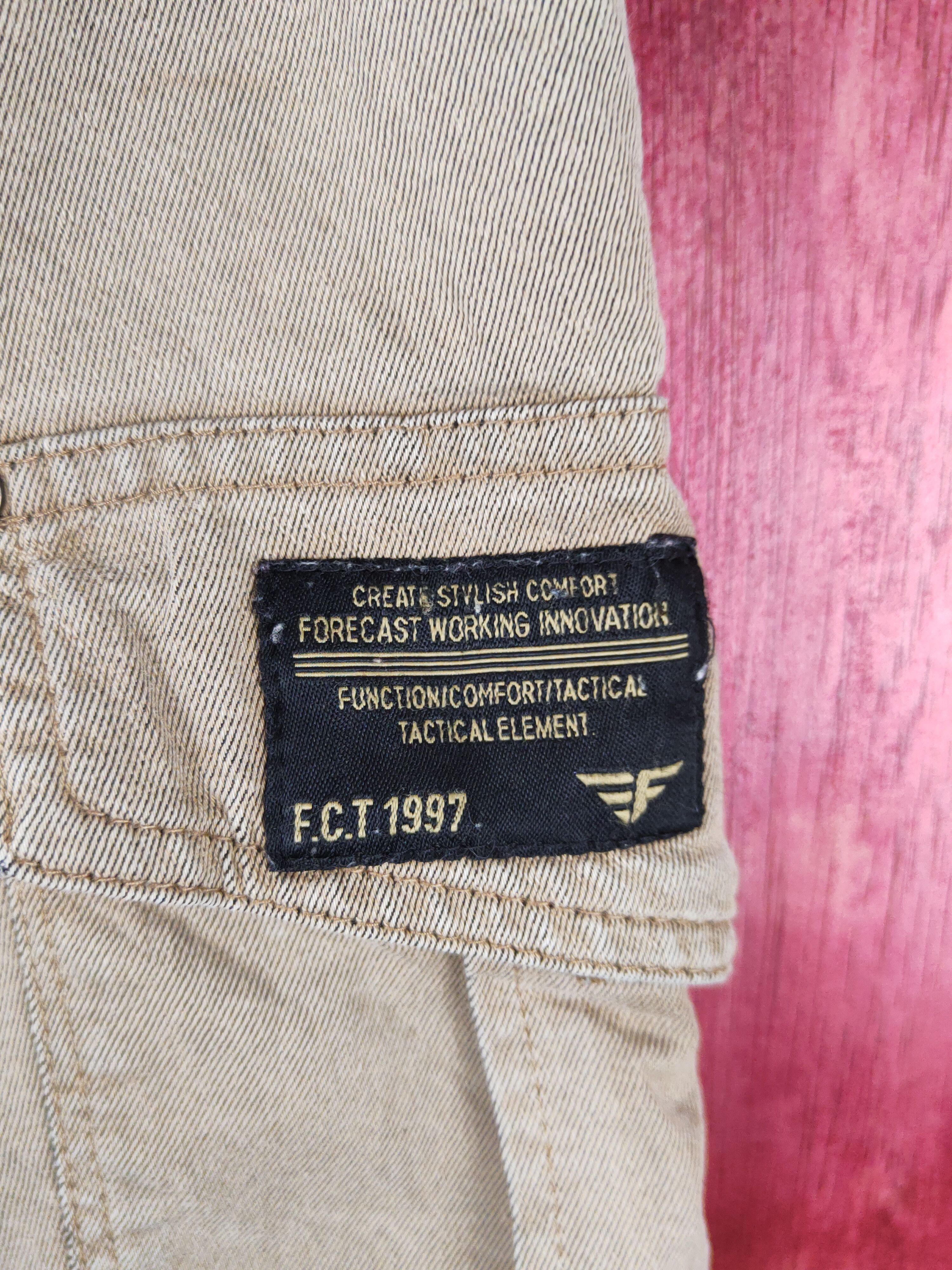 Japanese Brand Forecast Brown Faded Multipocket Tactical Cargo Pants #S1393 Size US 36 / EU 52 - 12 Thumbnail