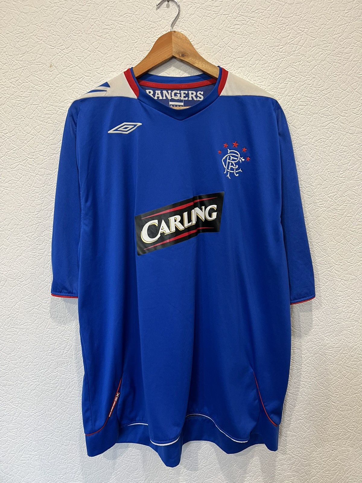 Umbro Umbro Rangers 2006/2007 Home Kit Soccer Jersey Football Size US XXL / EU 58 / 5 - 1 Thumbnail