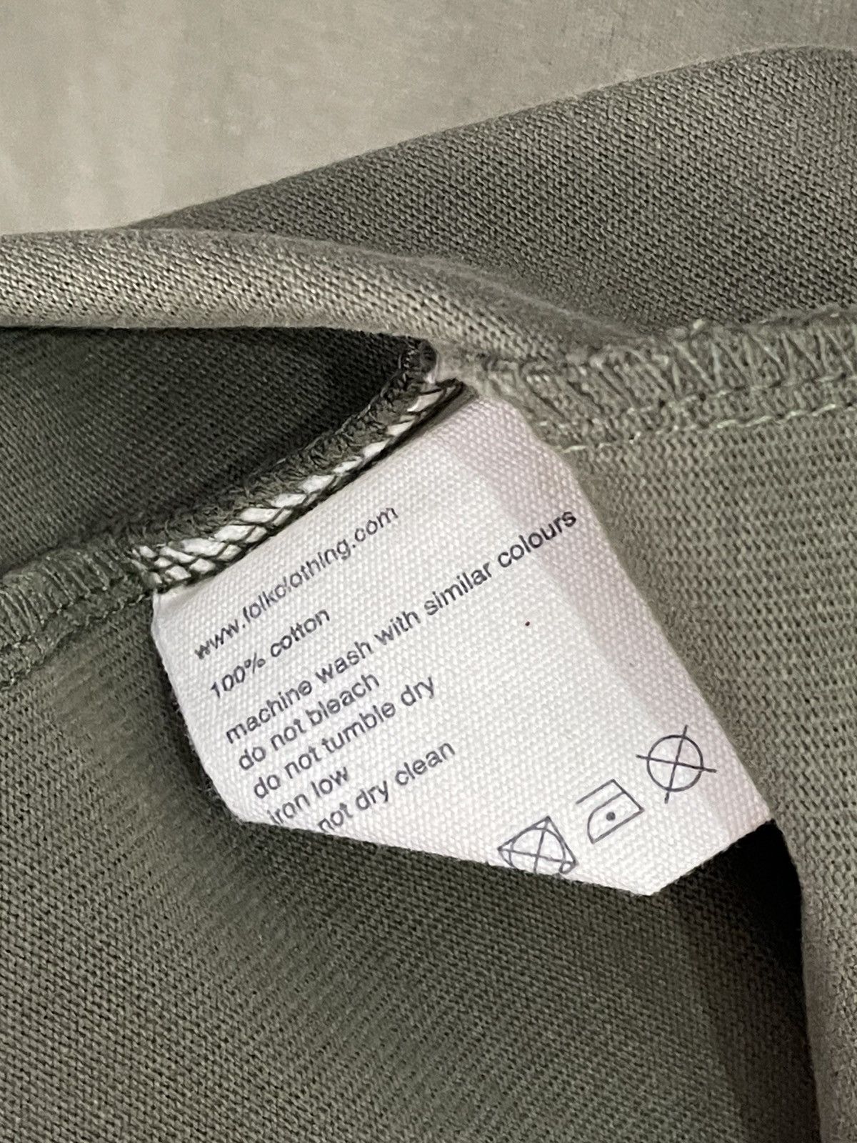 Folk Folk Basic Green Y2K Avant Garde Luxury T-Shirt Size US M / EU 48-50 / 2 - 8 Thumbnail