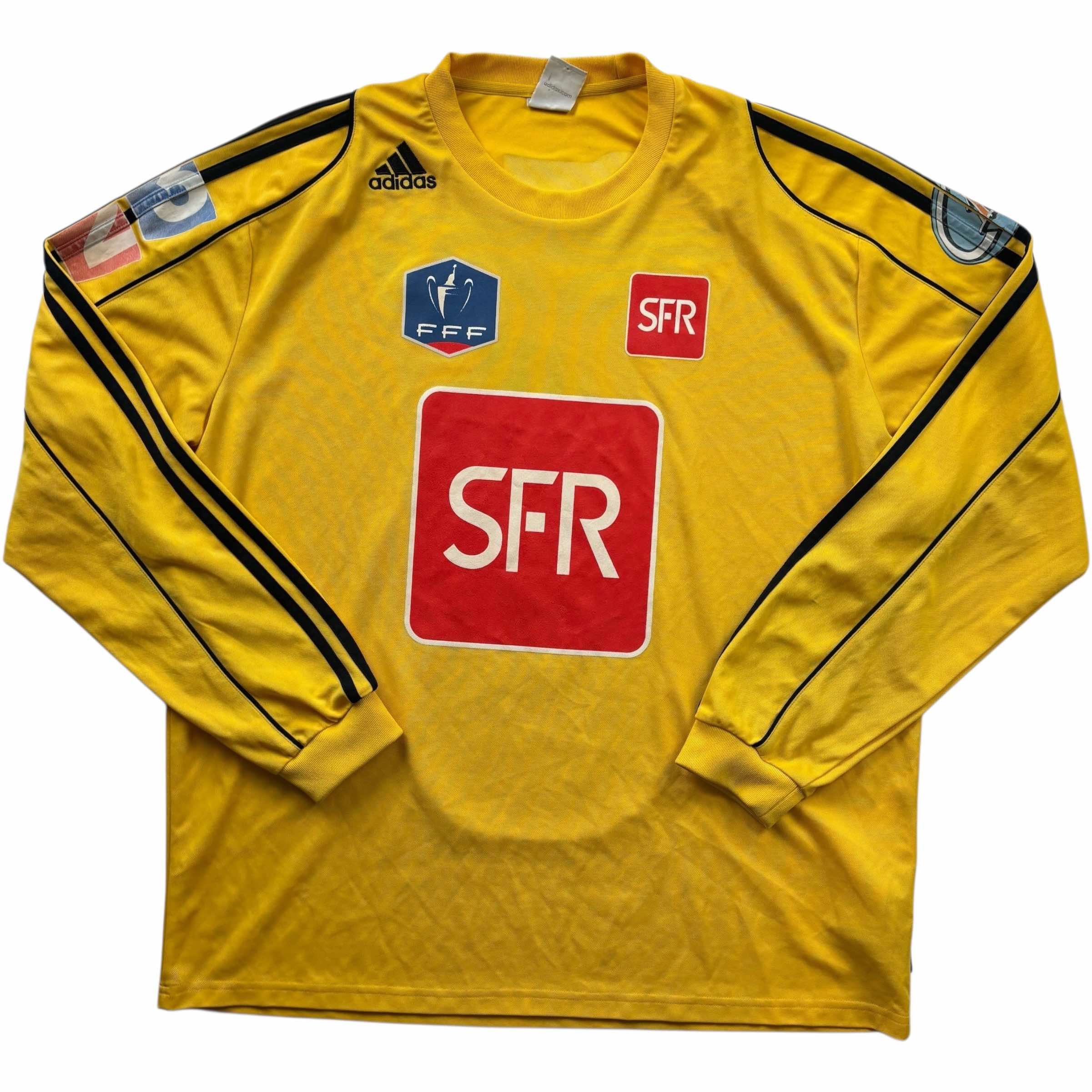 Adidas MATCH WORN Coupe De France 2006-07 away #6 football jersey Size US XL / EU 56 / 4 - 1 Thumbnail