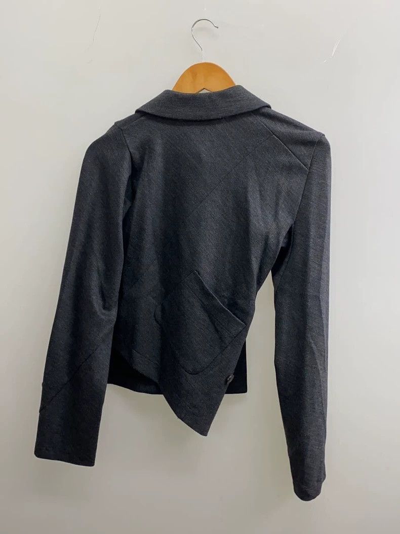 Comme des Garcons Comme Des Garcons Dark Grey Vintage Crew Neck Double Breas Size M / US 6-8 / IT 42-44 - 2 Thumbnail