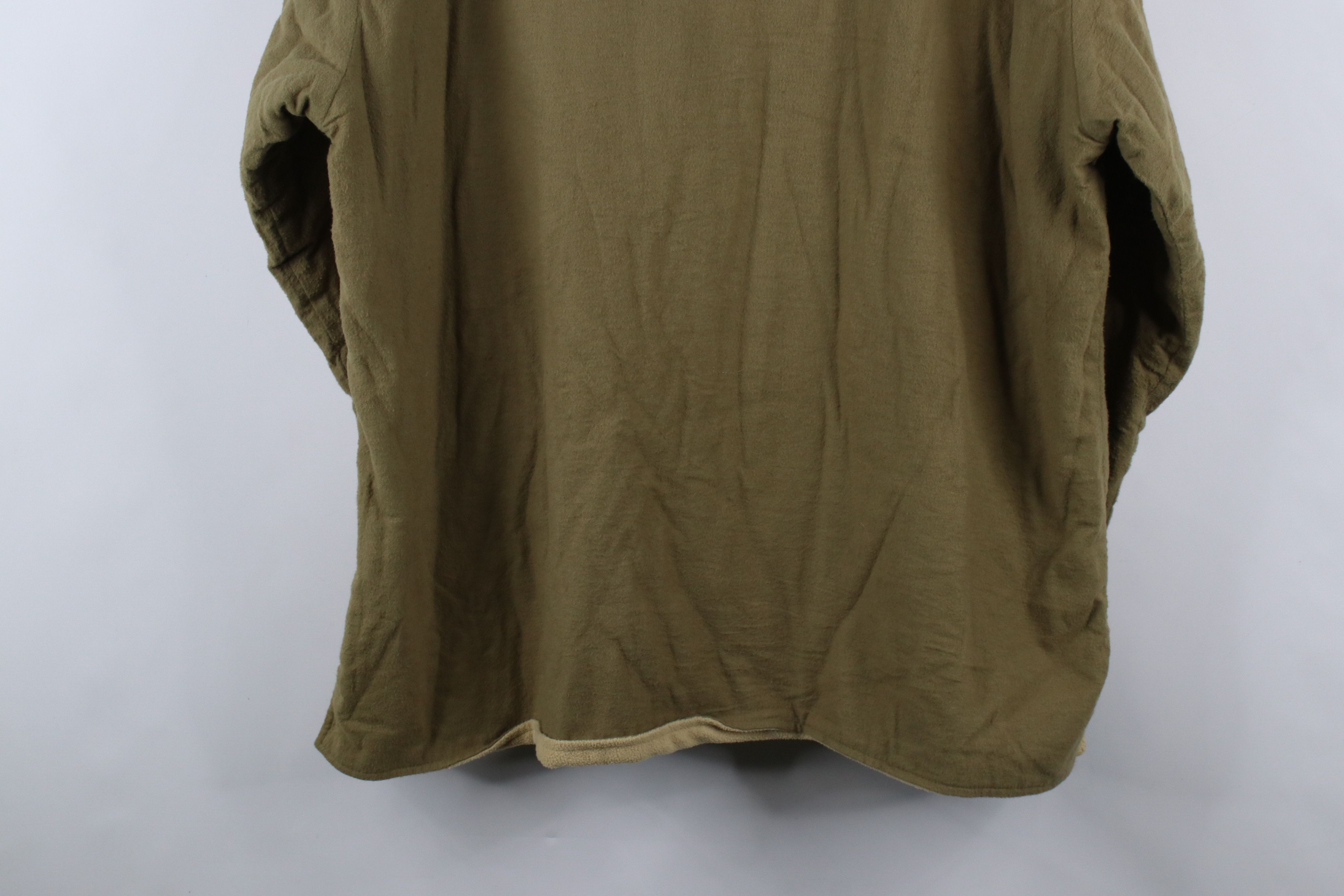 Vintage Vintage 90s Streetwear Chamois Cloth Button Shirt Jacket Size US XL / EU 56 / 4 - 14 Thumbnail