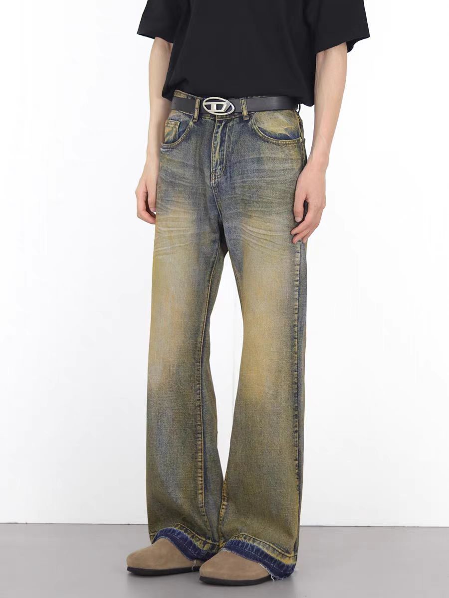 Japanese Brand × Jean Vintage wasteland style micro flare jeans Size US 30 / EU 46 - 3 Thumbnail