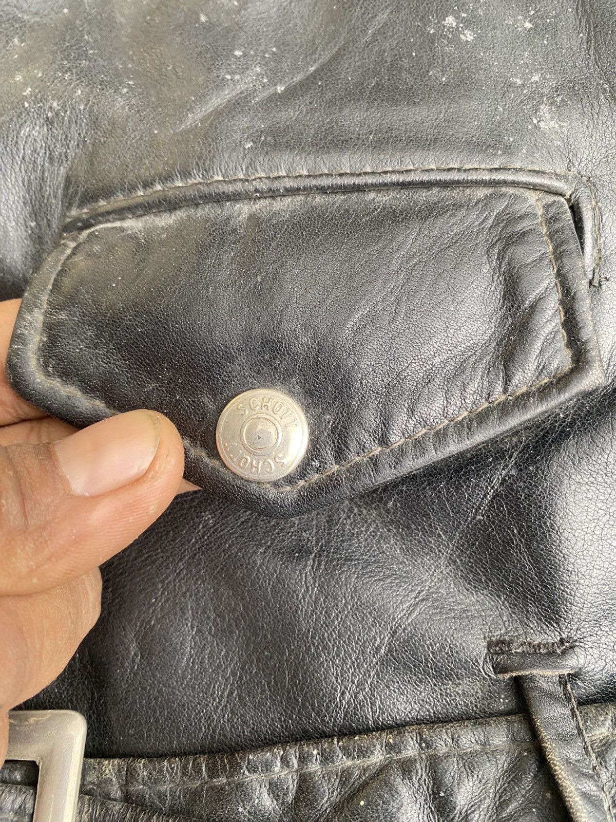 Schott × Vintage Vintage schott perfector double colar leather jacket Size US M / EU 48-50 / 2 - 13 Thumbnail