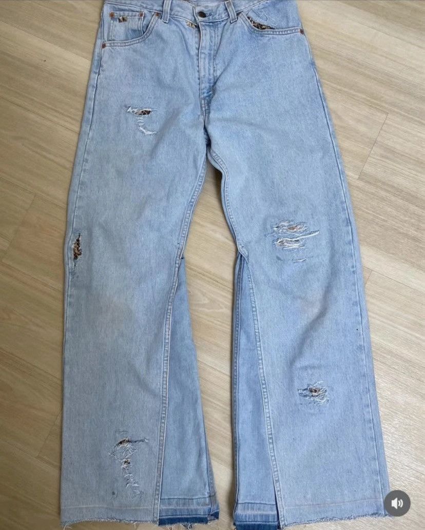Levi's Vintage Clothing Upcycled Levi’s Denim Size US 32 / EU 48 - 1 Thumbnail