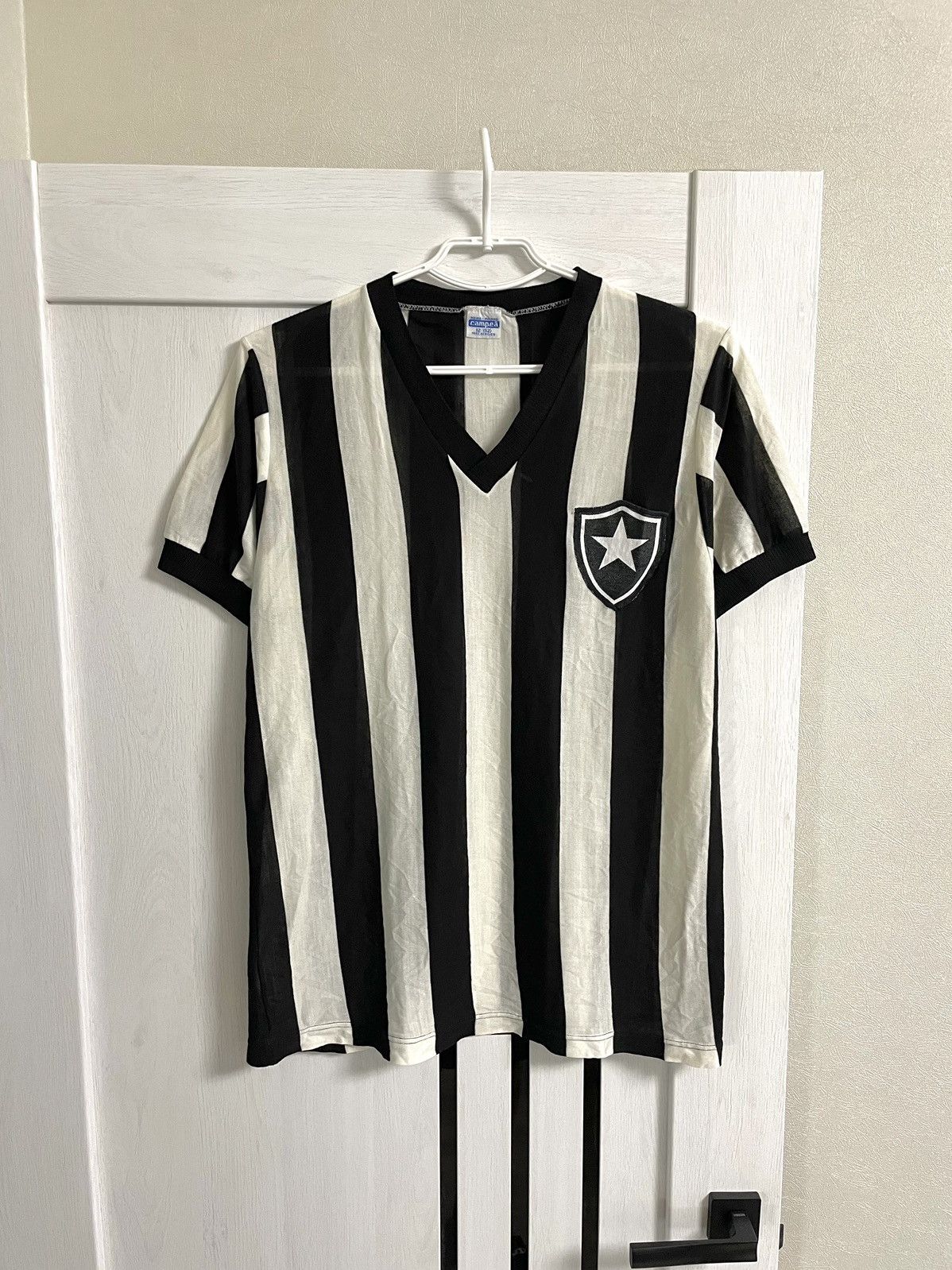 Vintage Vintage 80s Botafogo Brazil Soccer Football Jersey Shirt Size US L / EU 52-54 / 3 - 2 Thumbnail