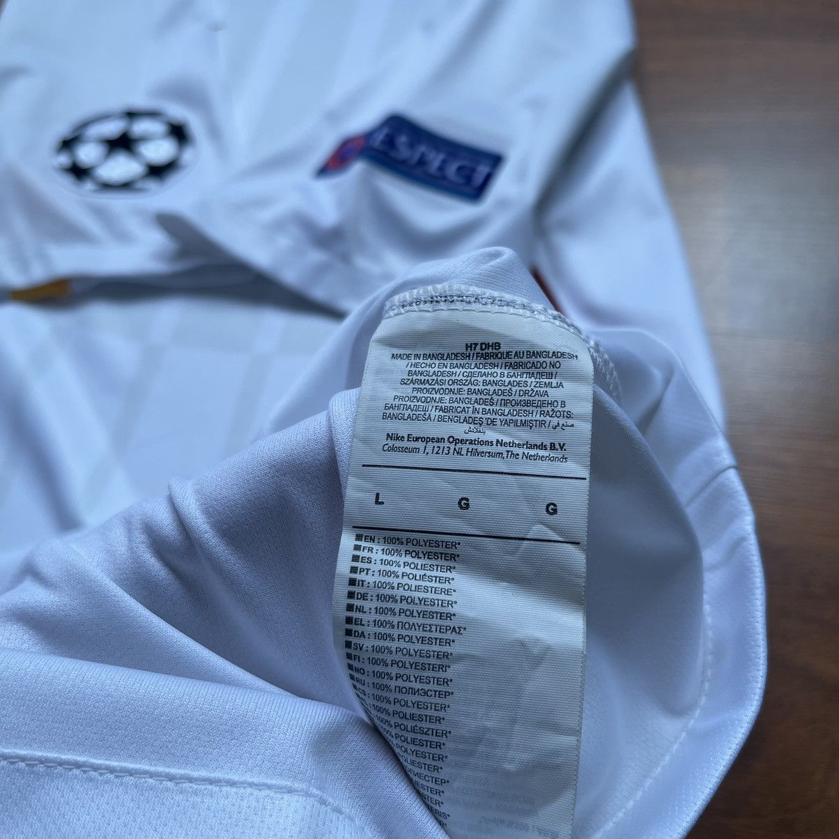 Nike × Vintage AS ROMA NIKE 2017/2018 FOOTBALL SOCCER AWAY JERSEY Size US L / EU 52-54 / 3 - 10 Thumbnail