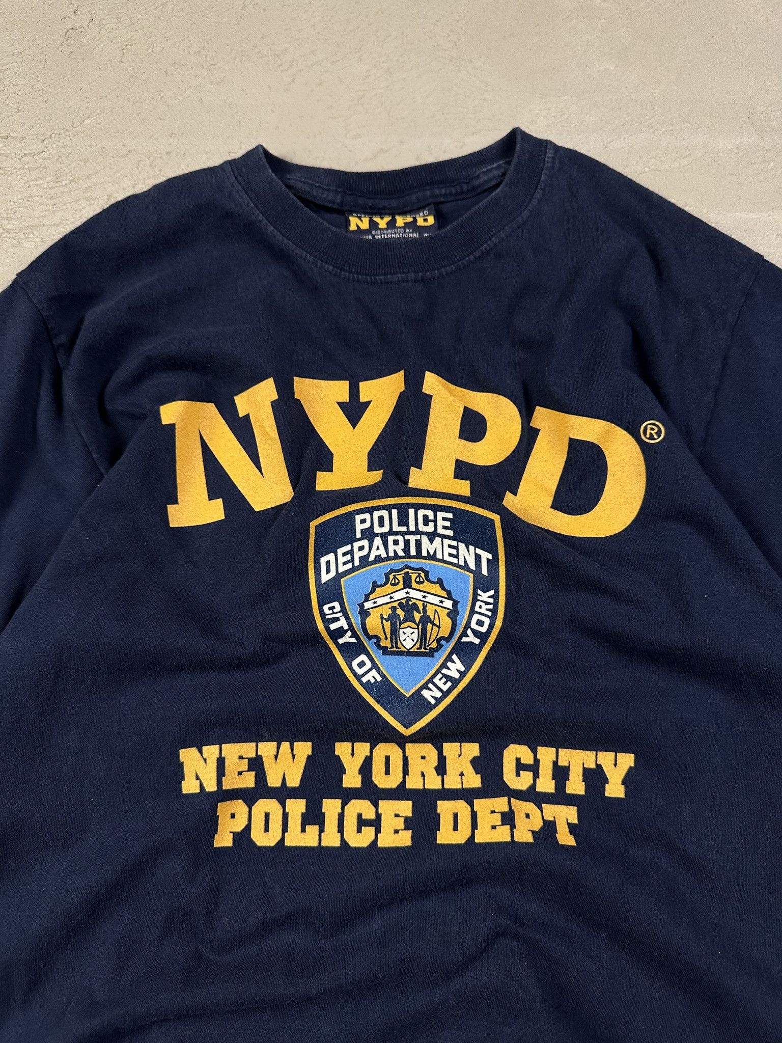 Vintage 00s Vintage NYPD New York Police Department Y2k T-shirt Size US M / EU 48-50 / 2 - 4 Thumbnail