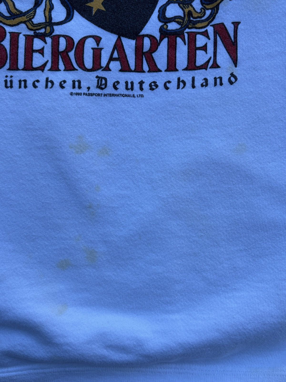 Hanes Vintage 1989 “Schwartz’s Biergarten” Germany Sweater Size L Size US XL / EU 56 / 4 - 12 Thumbnail