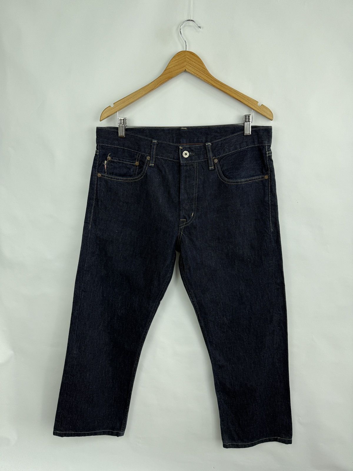 Denim & Supply Ralph Lauren 🇺🇸 Vintage Y2K Ralph Lauren USA Flag Jeans rrl Retro Rare Size US 32 / EU 48 - 7 Thumbnail