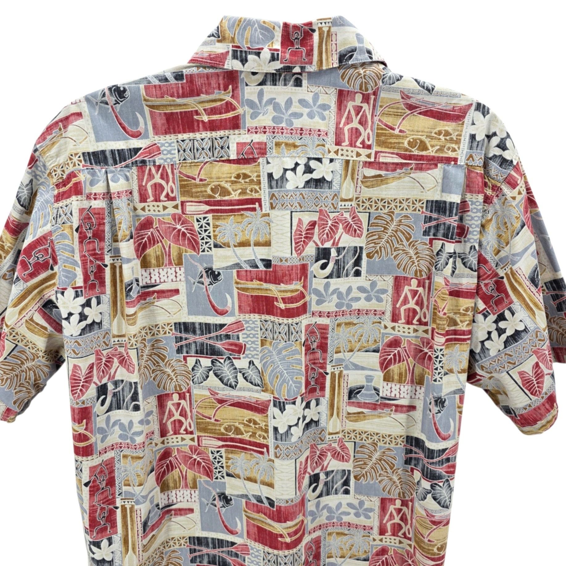 Other Vintage Go Barefoot Mens XL Shirt Hawaiian Reverse Print Size US XL / EU 56 / 4 - 5 Thumbnail
