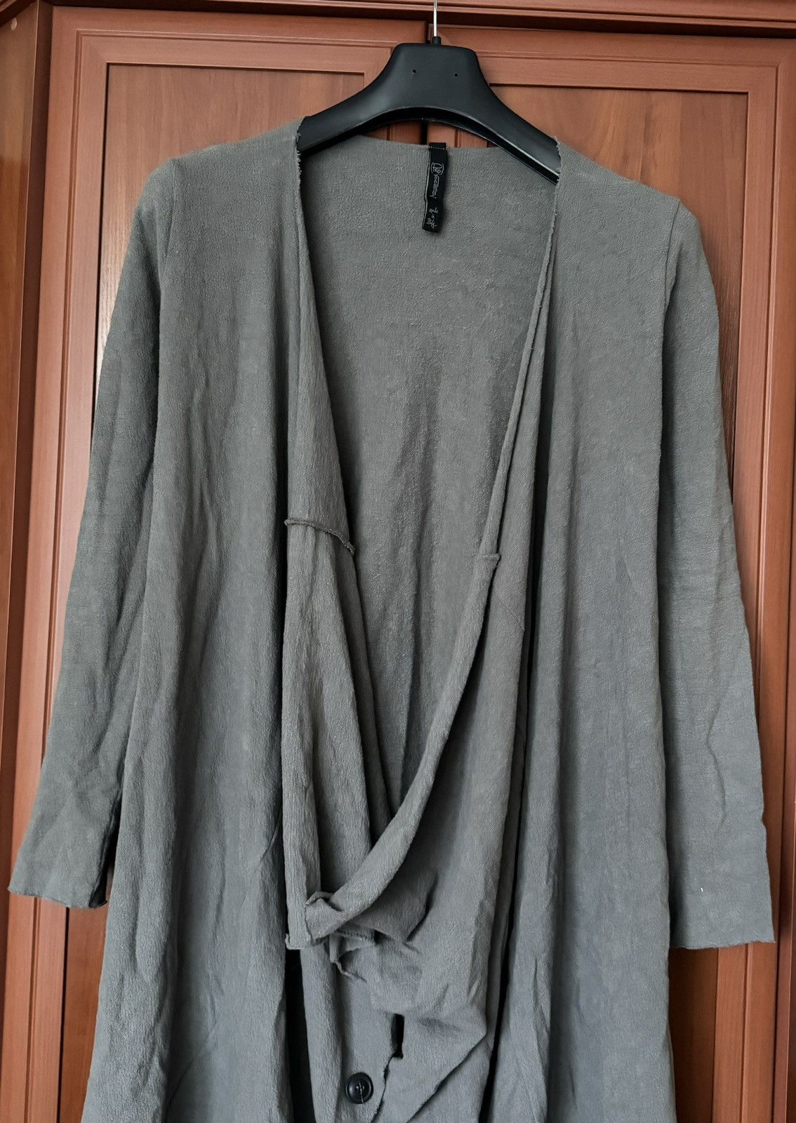 Vintage ProVocation L relaxed cardigan cape poncho dress jacket 00s Size L / US 10 / IT 46 - 15 Thumbnail