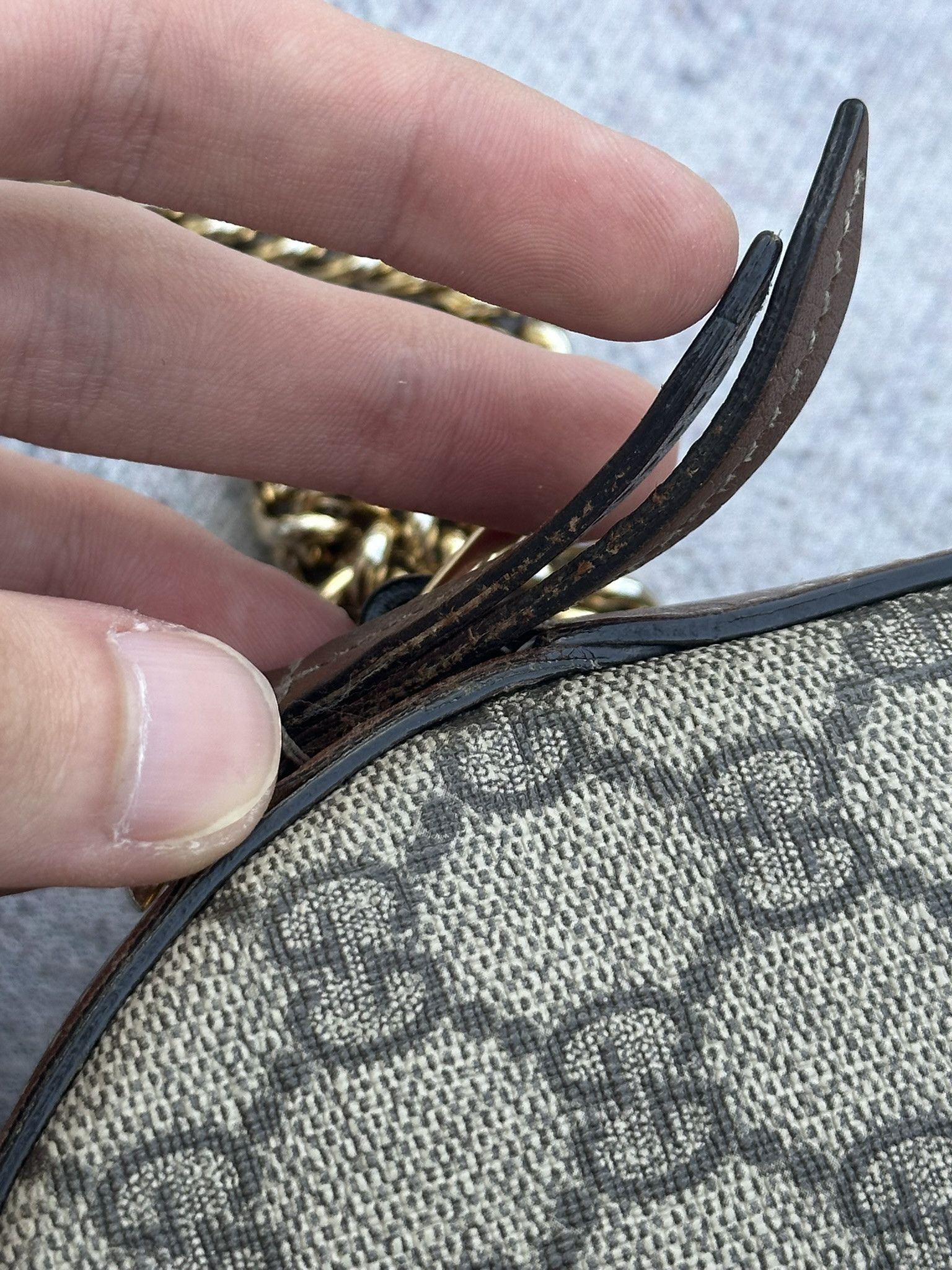 Gucci Gucci Crossbody Chain Bag Supreme GG Monogram Butterflies Size ONE SIZE - 16 Thumbnail