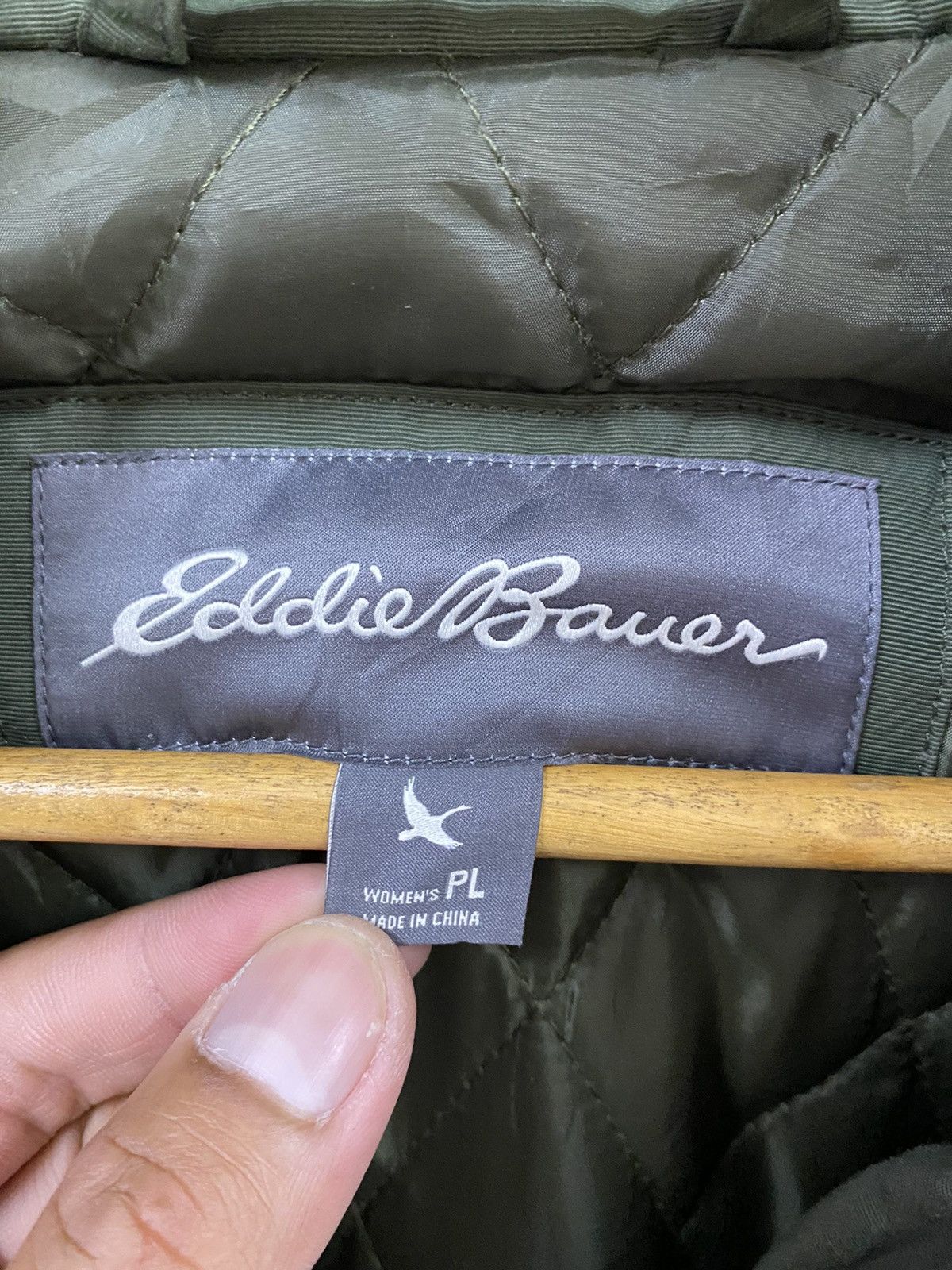 Eddie Bauer × Vintage Eddie Bauer Jacket Green Mens Size L / US 10 / IT 46 - 12 Thumbnail