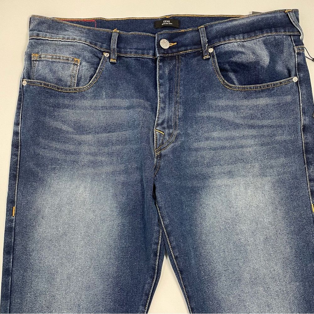True Religion NWT New $159 True Religion Geno Relaxed Slim Jeans Size 40 Size US 40 / EU 56 - 9 Thumbnail
