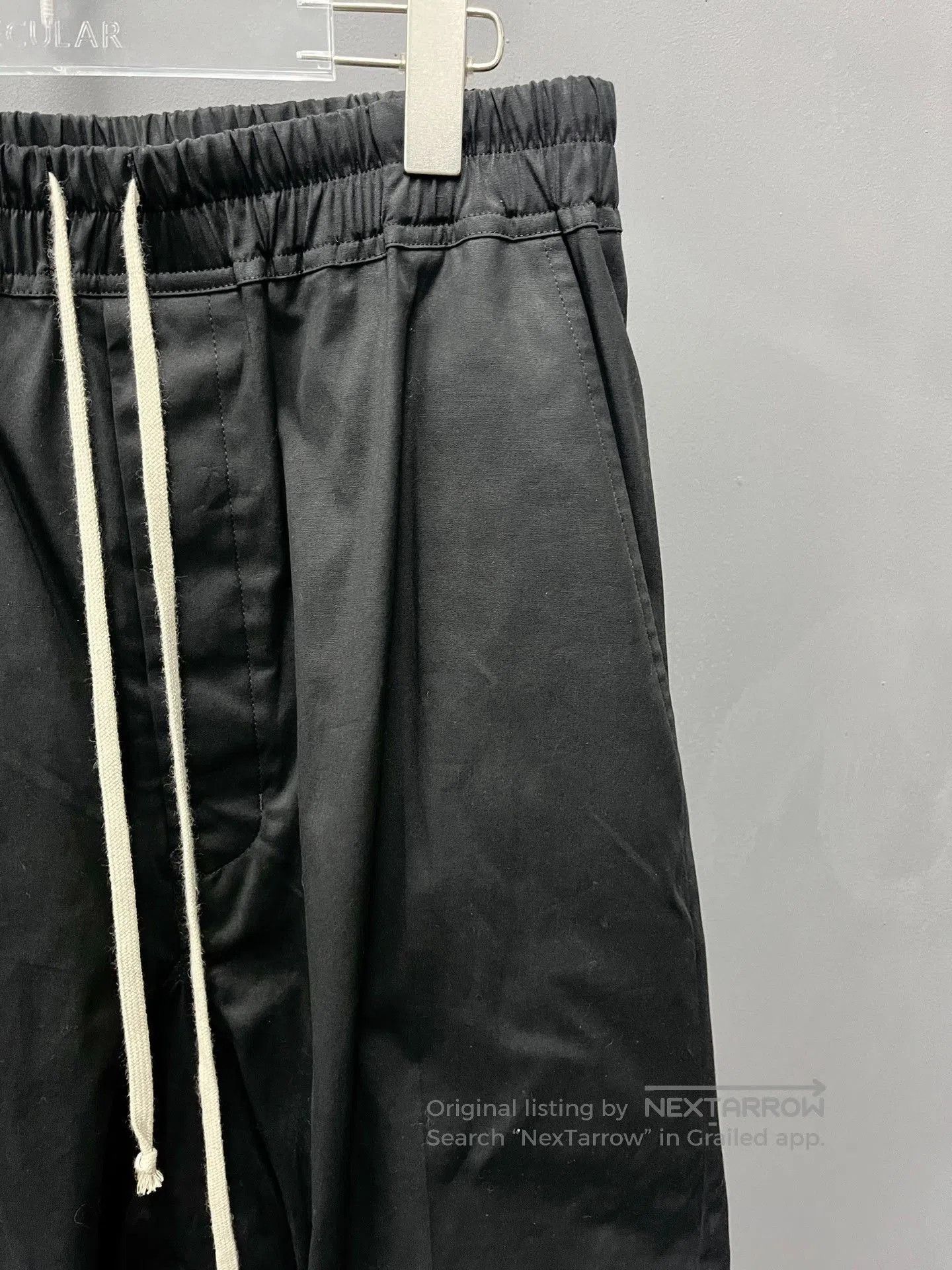 Rick Owens Rick Owens Main Line Cropped Black Pants. Size US 35 - 3 Thumbnail