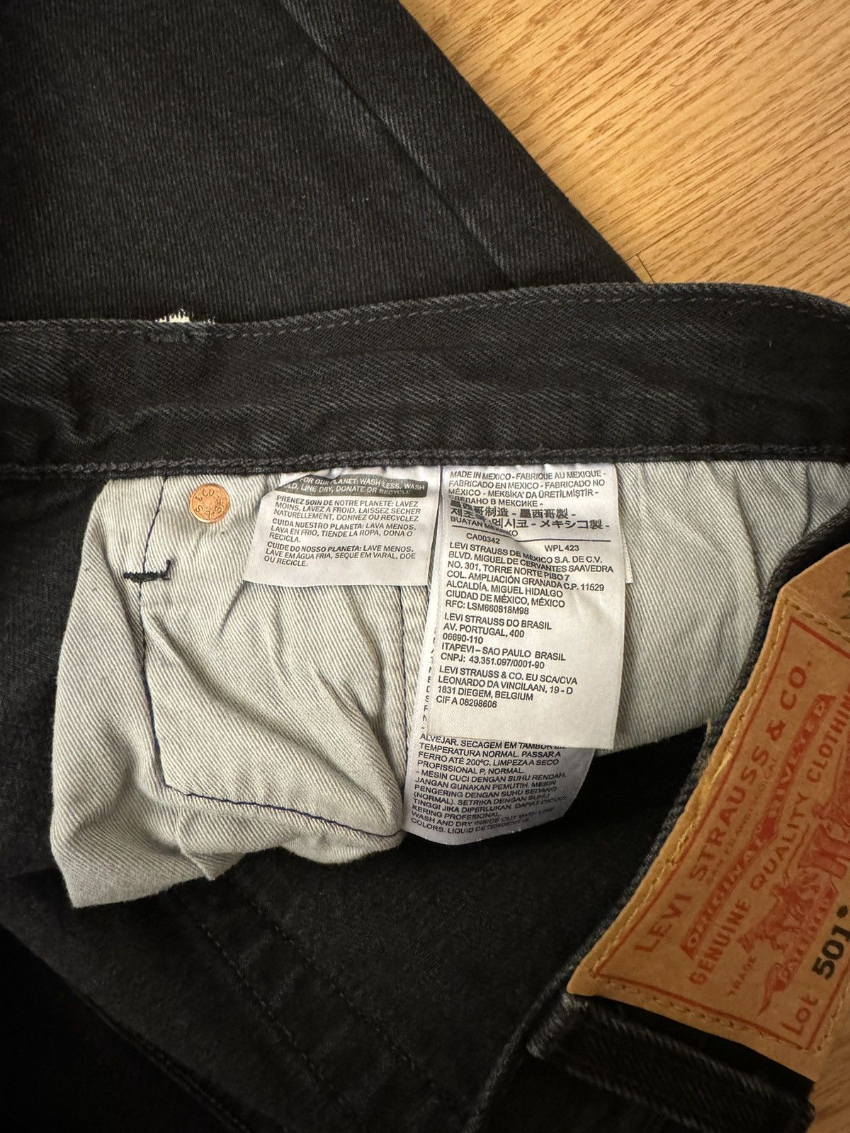 DENIM TEARS Denim Tears Cotton Wreath 501 Levi’s Jeans Size US 38 / EU 54 - 4 Thumbnail