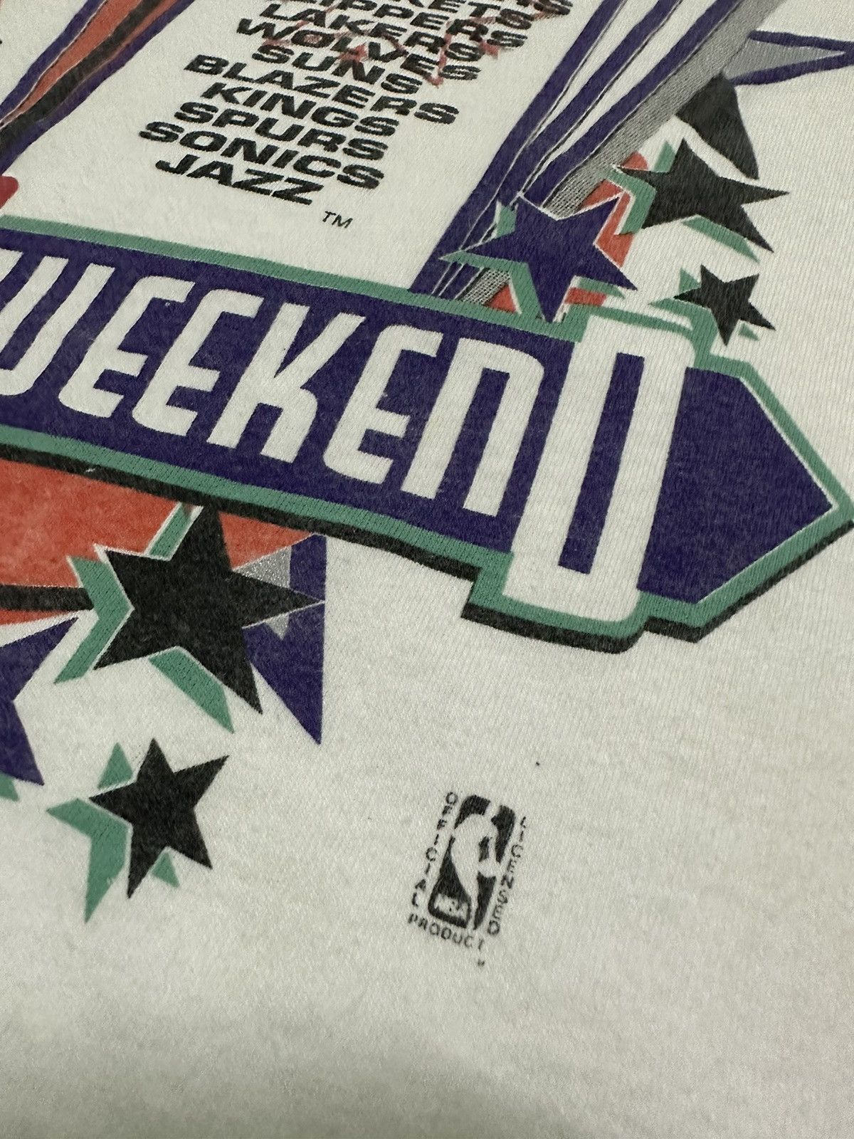 NBA Vintage Salem NBA All star weekend tee Size US XL / EU 56 / 4 - 6 Thumbnail