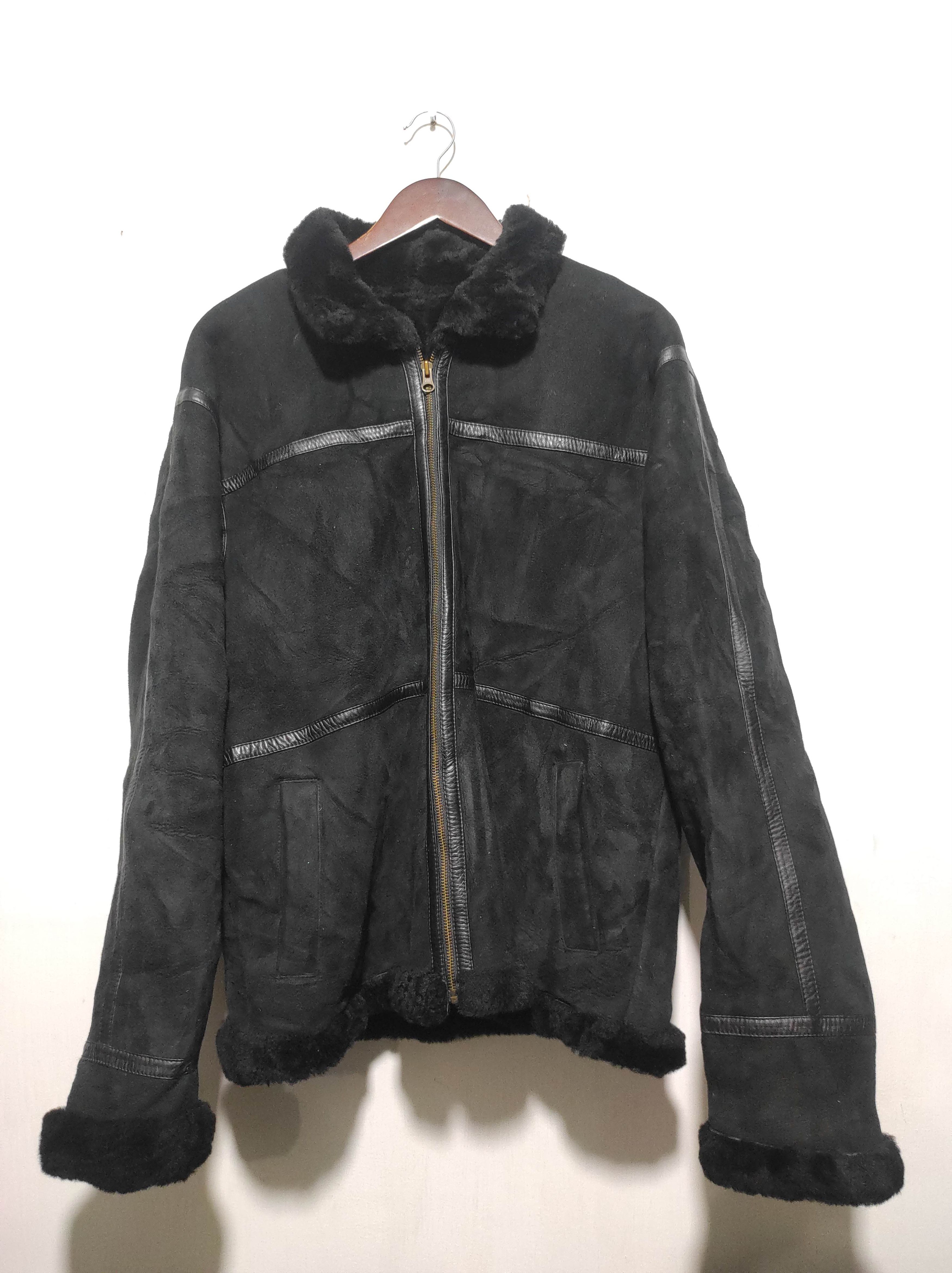 14th Addiction OXYOXY Suede Fur Jacket Size US L / EU 52-54 / 3 - 14 Thumbnail