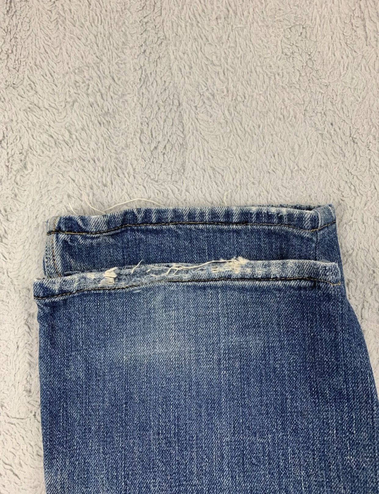 Diesel Diesel Zathan Men’s W34 L32 Distressed Made In Italy 0089J Size US 34 / EU 50 - 9 Thumbnail