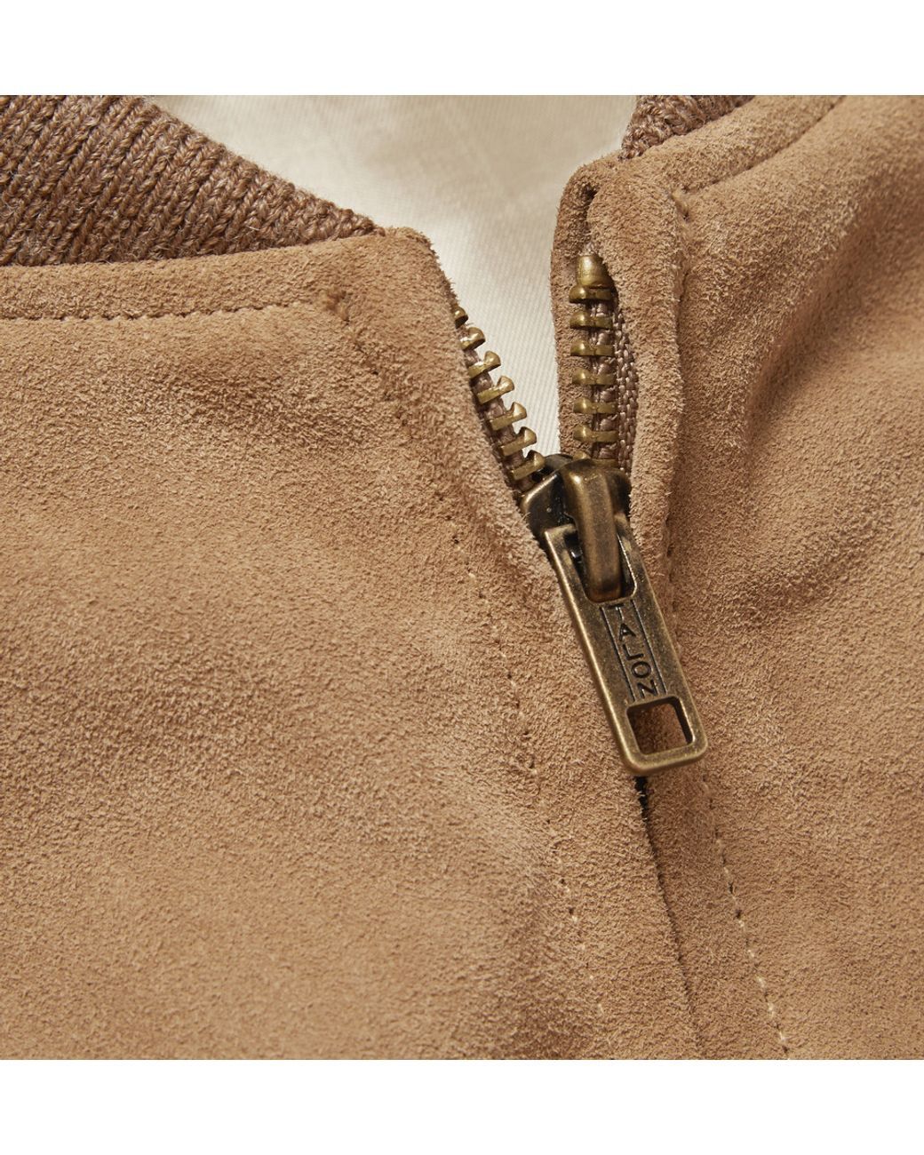 A.P.C. × Louis W. Ferries Suede Bomber Jacket Size US S / EU 44-46 / 1 - 8 Thumbnail