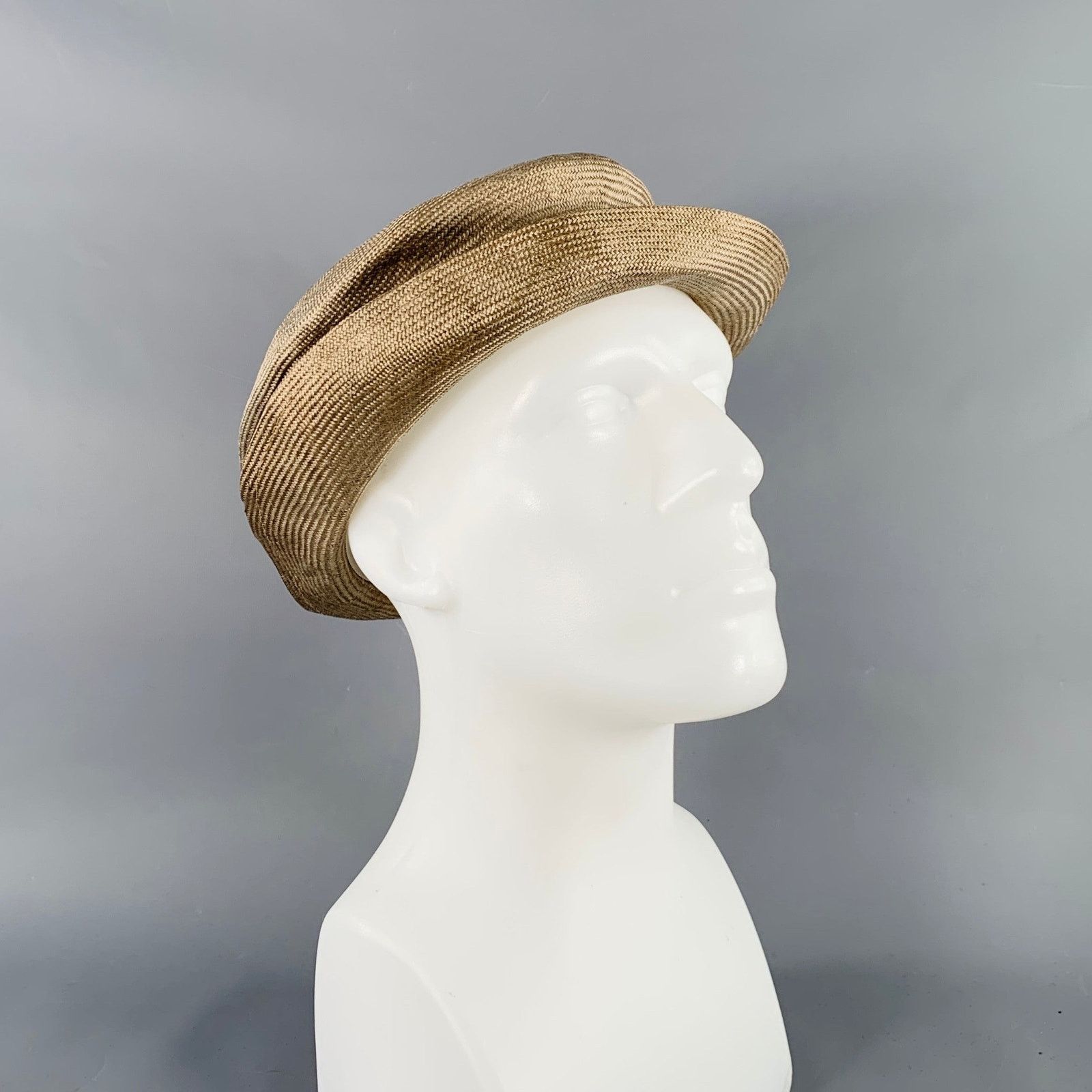Other VALEUR Tan Woven Straw Hat Size ONE SIZE - 1 Thumbnail