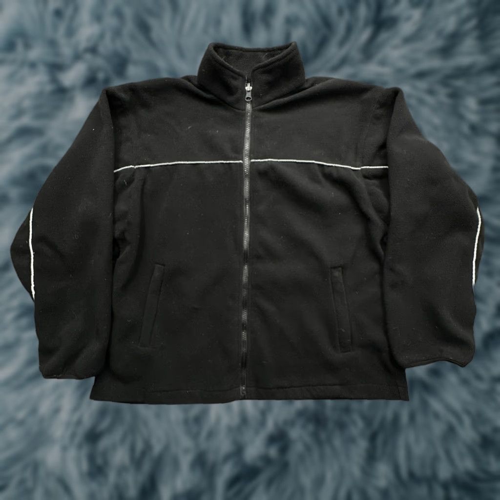 Logo 7 VINTAGE Rukka Fleece Full Zip Jacket Womens Large Black Logo | Jacket | Womens | Large | Black | Fleece | 14 (Size L) Size L / US 10 / IT 46 - 1 Thumbnail