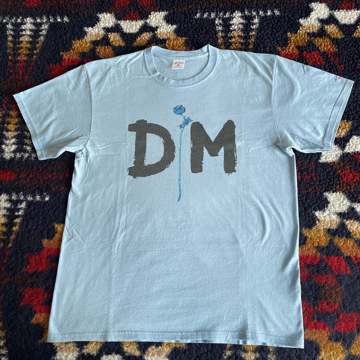 Noah Noah NYC x Depeche Mode “DM” light blue t-shirt | Grailed