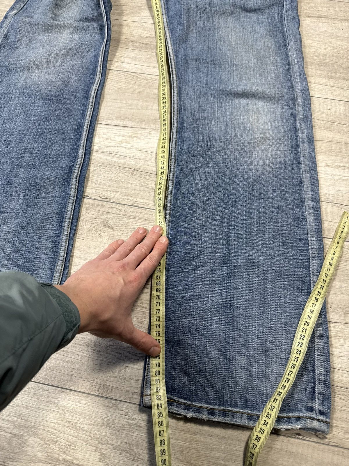 Diesel Vintage Diesel Jeans Distressed Faded Flared Wide Baggy Y2K Size US 34 / EU 50 - 12 Thumbnail