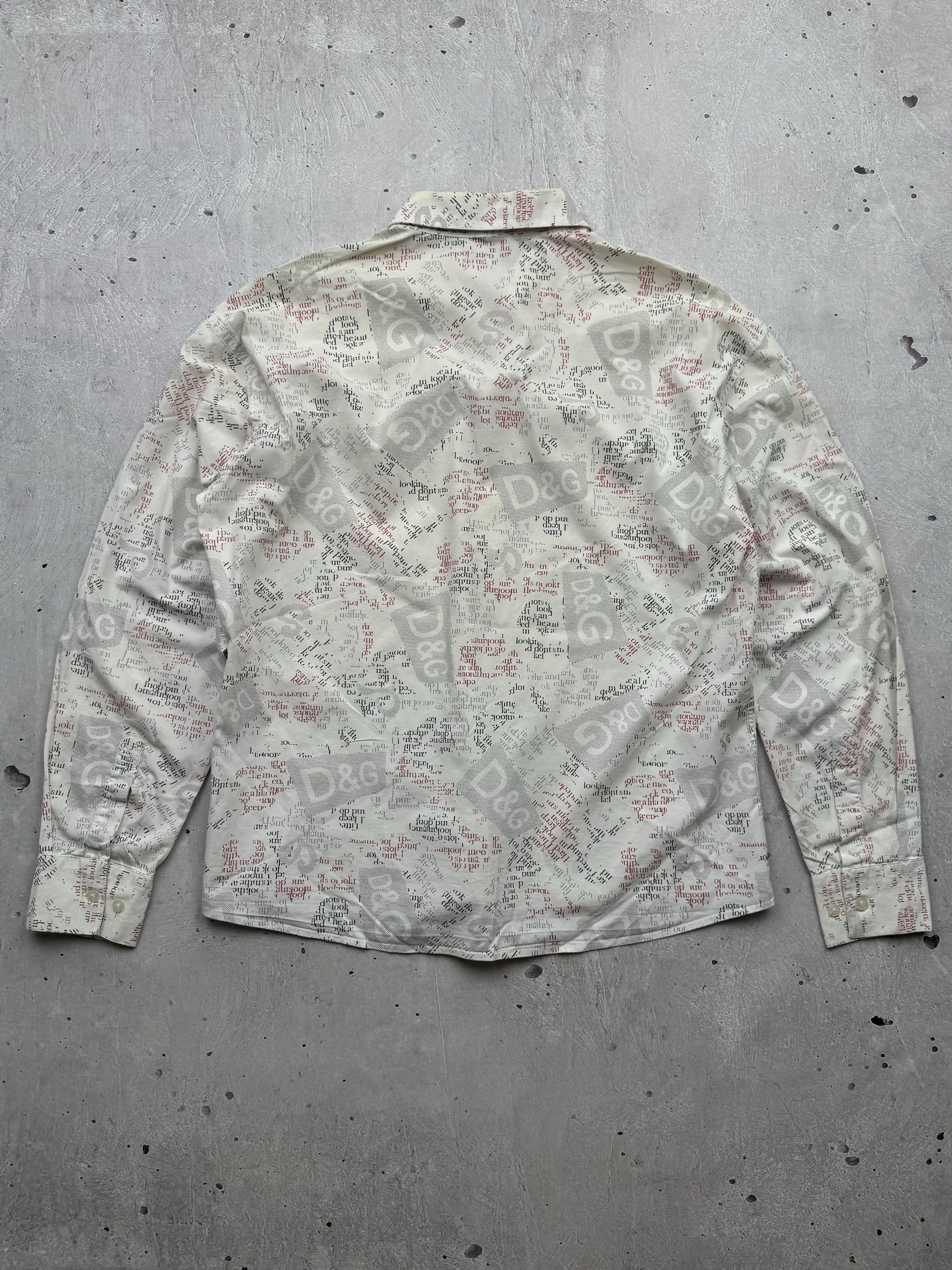 Dolce & Gabbana × Vintage Dolce & Gabbana Vintage Monogram Shirt Size US M / EU 48-50 / 2 - 10 Thumbnail