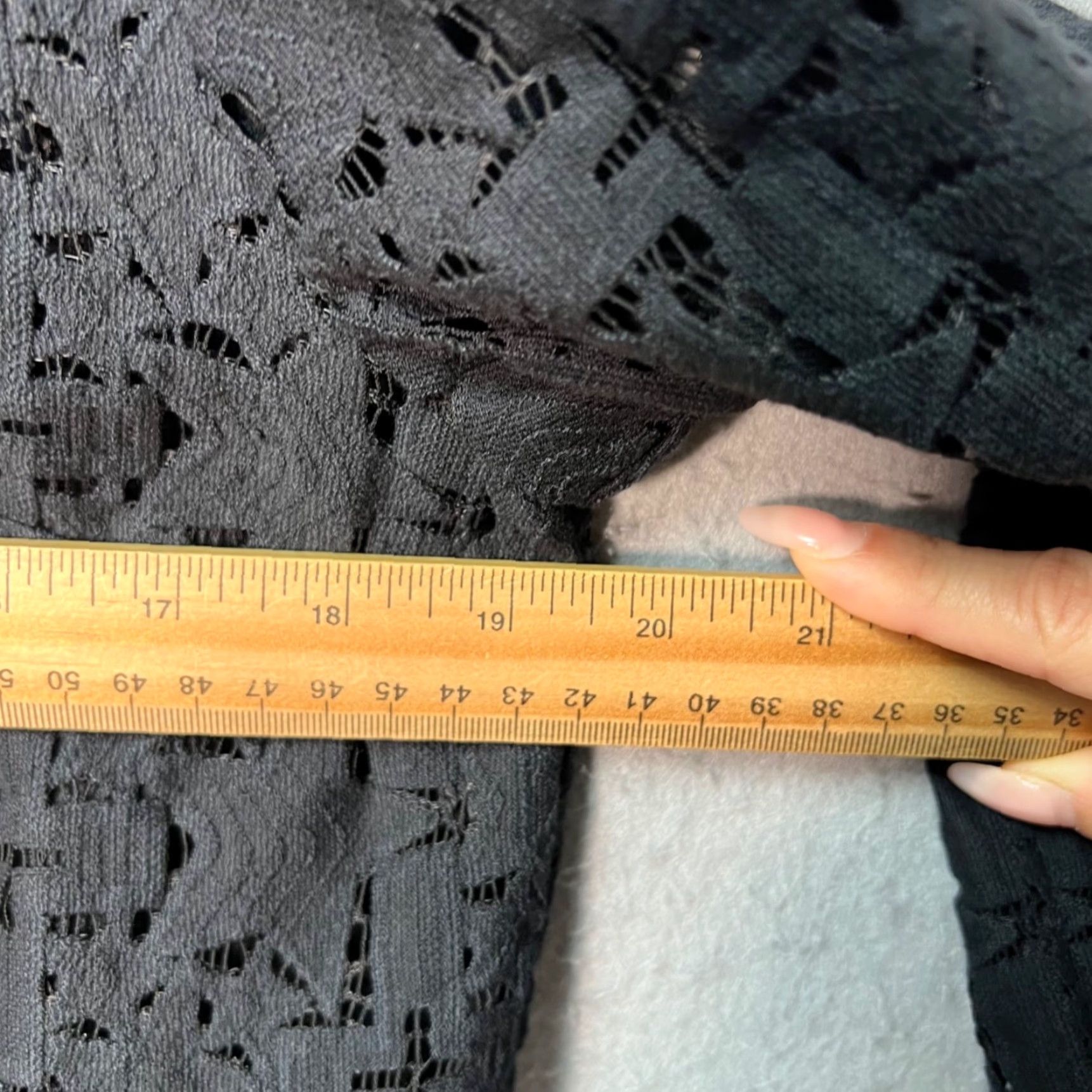 Reiss Reiss Shirt Dress Black Lace 3/4 Sleeve Cotton Blend Size 6 Womens Knotted? (Wait) Size M / US 6-8 / IT 42-44 - 5 Thumbnail