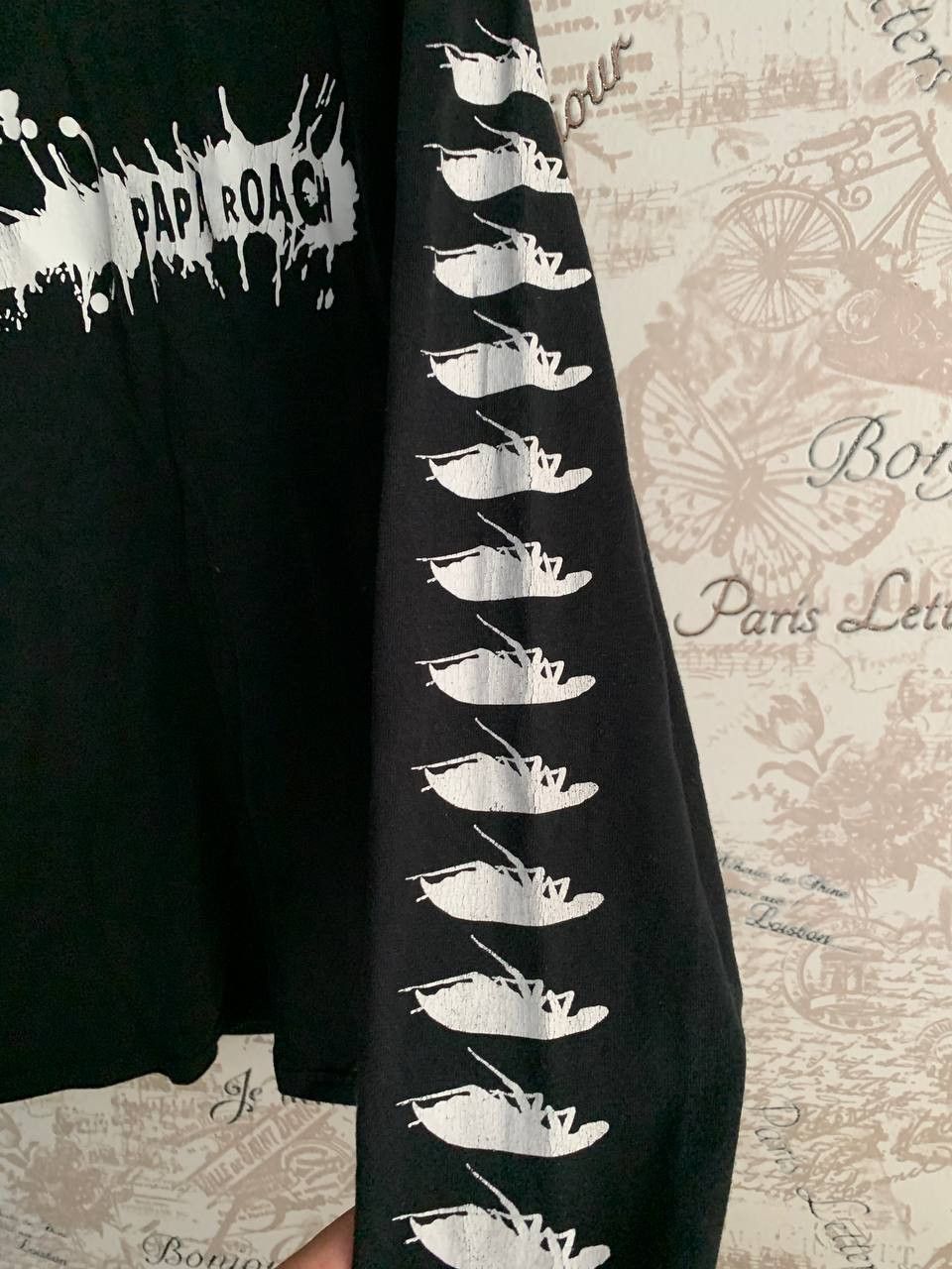 Band Tees Vintage logsleeve papa roach Size US M / EU 48-50 / 2 - 3 Thumbnail