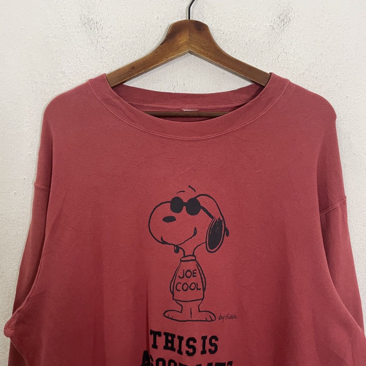 Disney Vintage Snoopy By Schulz Sweatshirt Size US XL / EU 56 / 4 - 4 Thumbnail