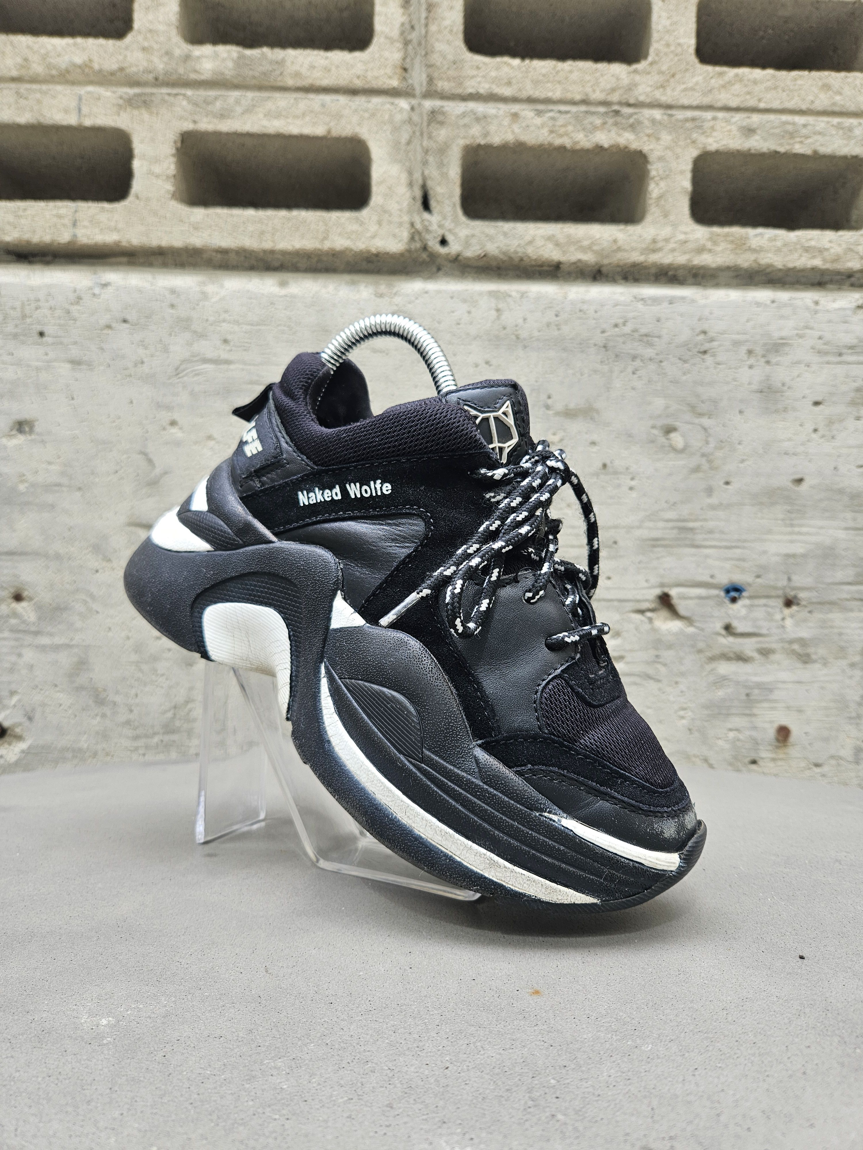 NAKED WOLFE Naked Wolfe Track Double Black Sneaker | Grailed