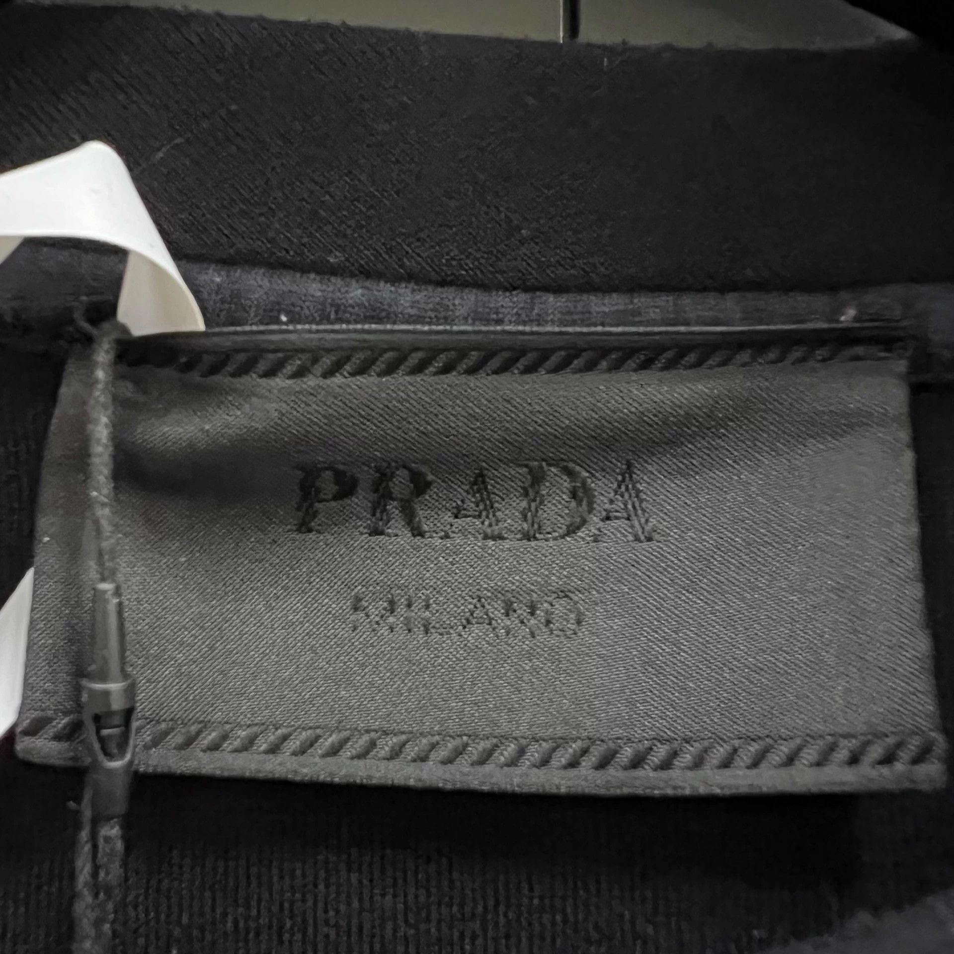 Prada PRADA Black Logo Hoodie M Size US M / EU 48-50 / 2 - 4 Thumbnail