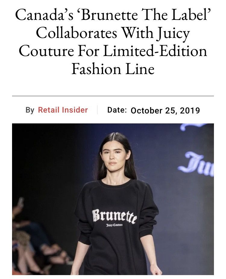 Juicy Couture Juicy Couture and Brunette The Label Collab Hoodie Size L / US 10 / IT 46 - 9 Thumbnail