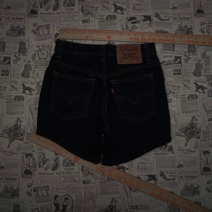 Levi's Small - Vintage Y2K Levis 517 denim jean youth 1990s shorts Size US 26 / EU 42 - 4 Thumbnail