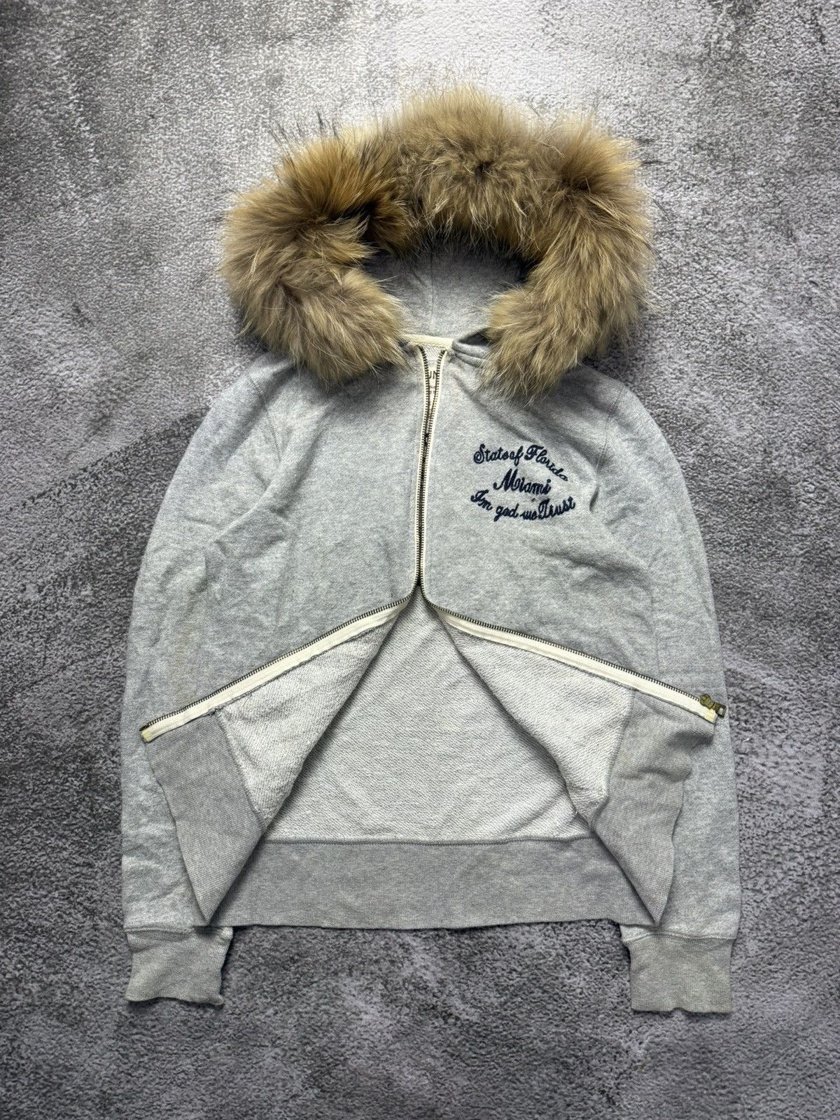 Hysteric Glamour Back Number Fur Zip Hoodie Style Ifsixwasnine Lgb Size US S / EU 44-46 / 1 - 4 Thumbnail