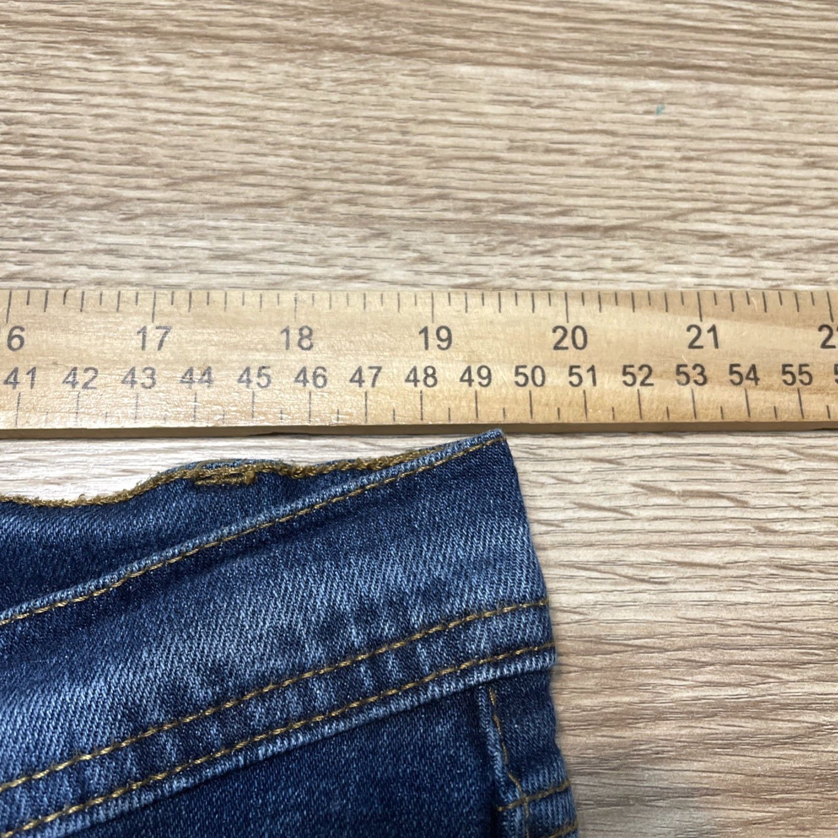 Faded Glory VINTAGE Faded Glory Women's Jeans 18W Blue Straight Stretch Classic Regular Size Size 40" / US 18 - 5 Thumbnail
