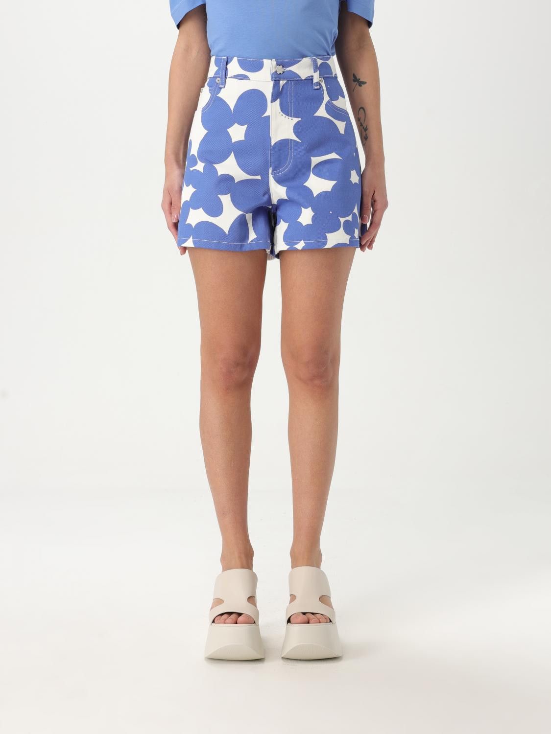 Marni Marni Short Woman Blue Size 27" / US 4 / IT 40 - 1 Thumbnail