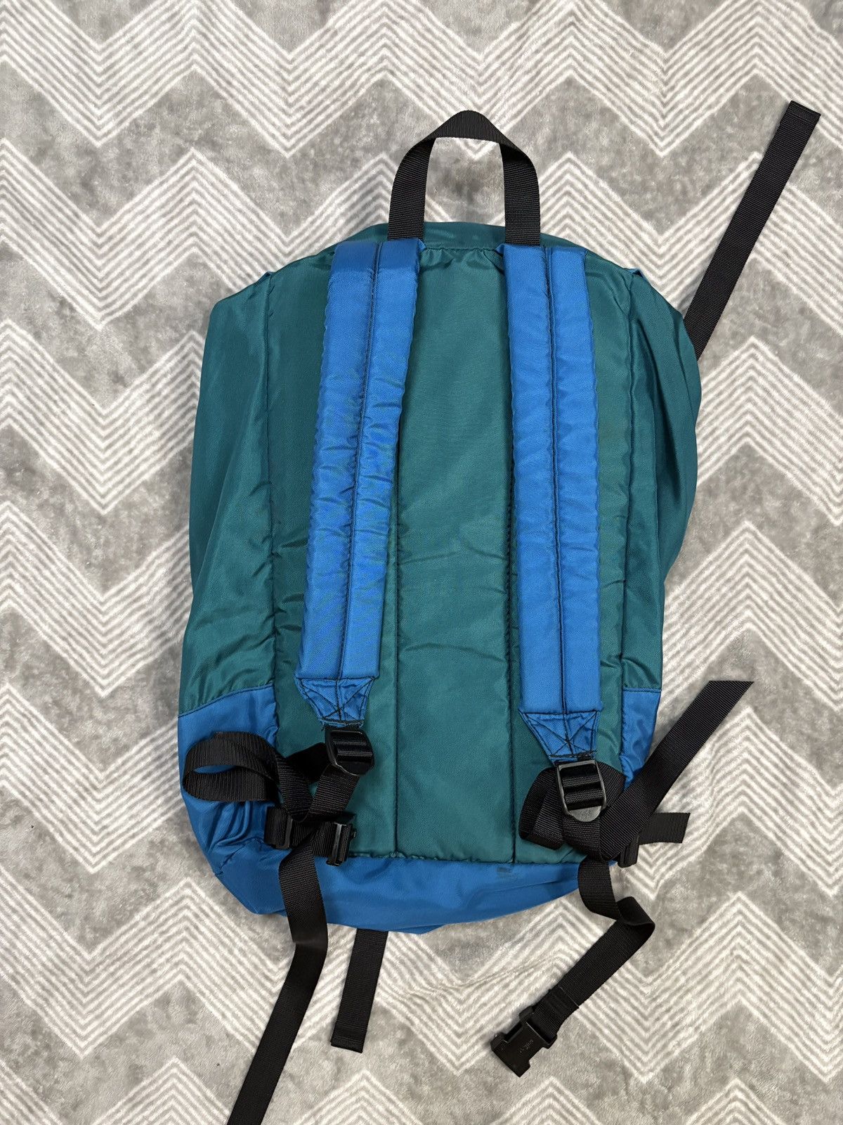 L.L. Bean × Vintage Vintage 1980s L.L. Bean Scenic Patch Backpack 