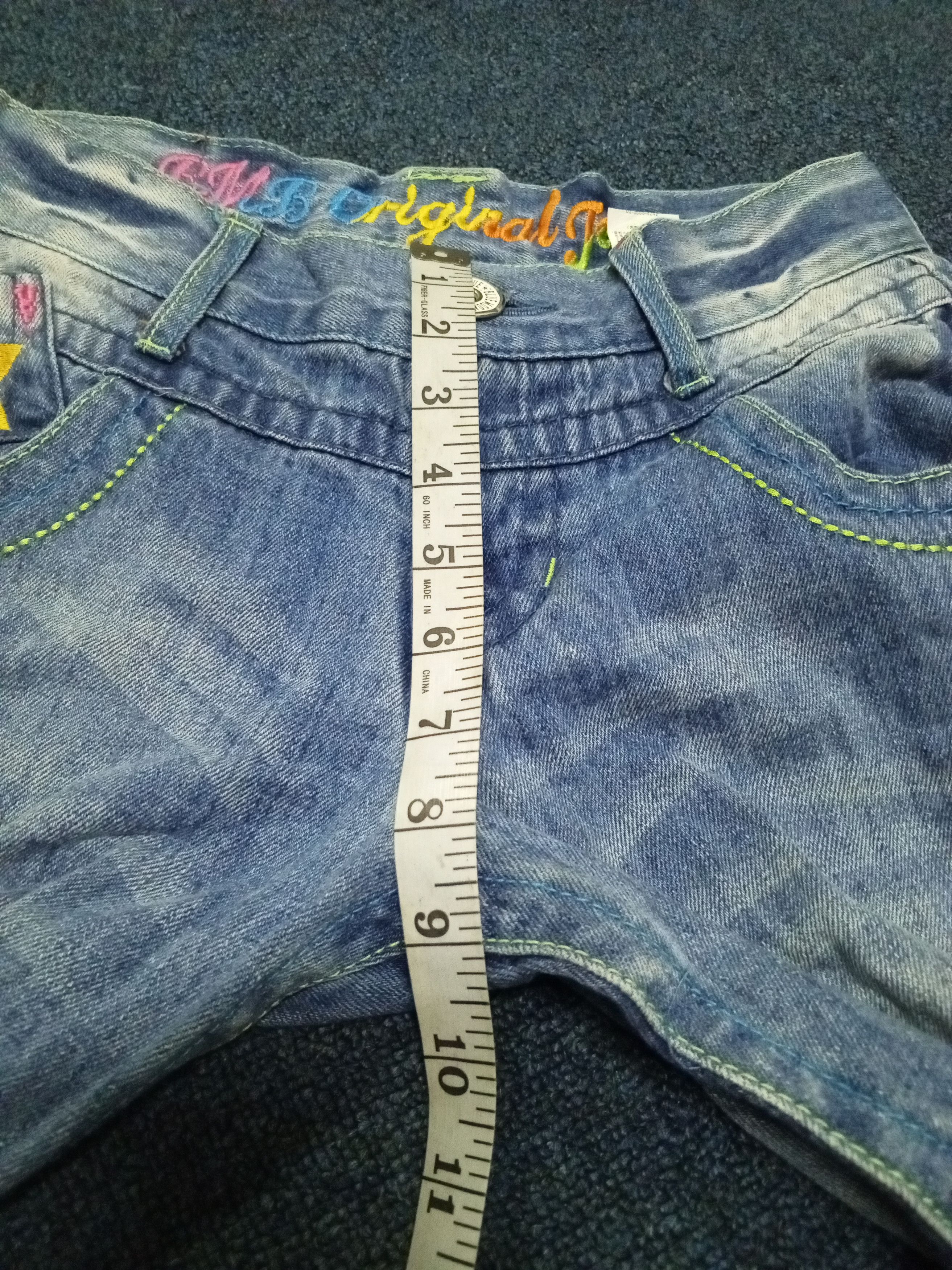 If Six Was Nine Bluemoonblue jeans rare Size 29" - 10 Thumbnail