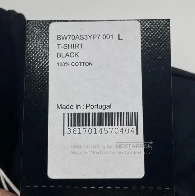 Givenchy Givenchy Black Cotton Short Sleeve T-Shirt . Size L / US 10 / IT 46 - 6 Thumbnail
