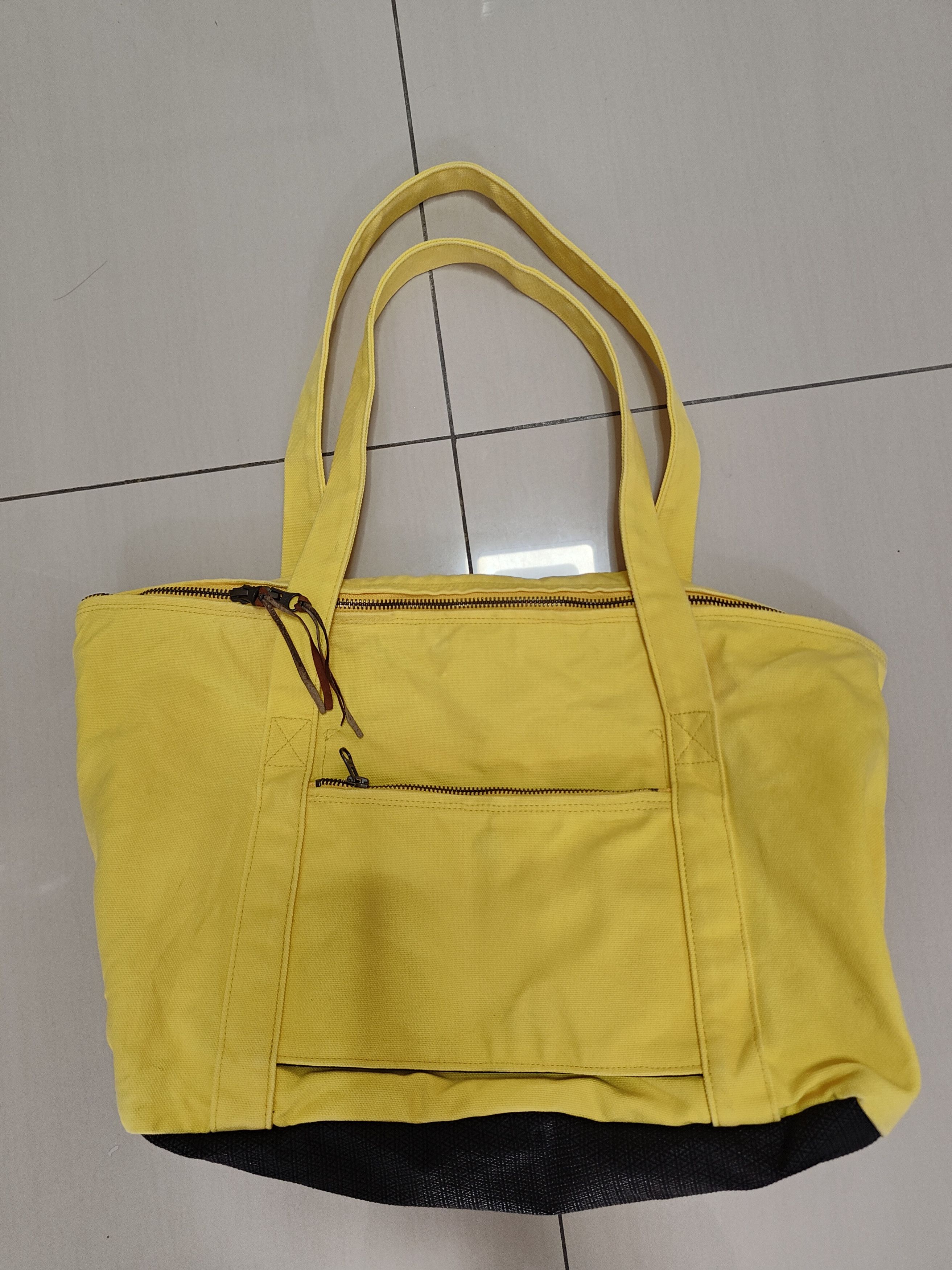 Kapital Yellow Tote Bag Made Japan