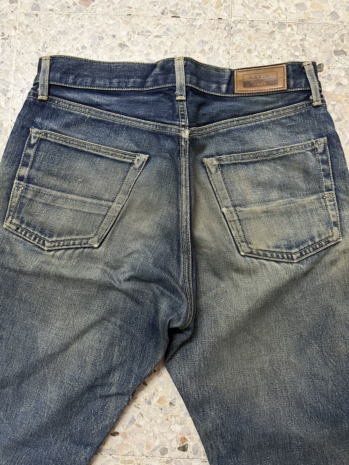 Vintage Vintage Paul Smith purple line selvedge distressed denim Size US 31 - 6 Thumbnail