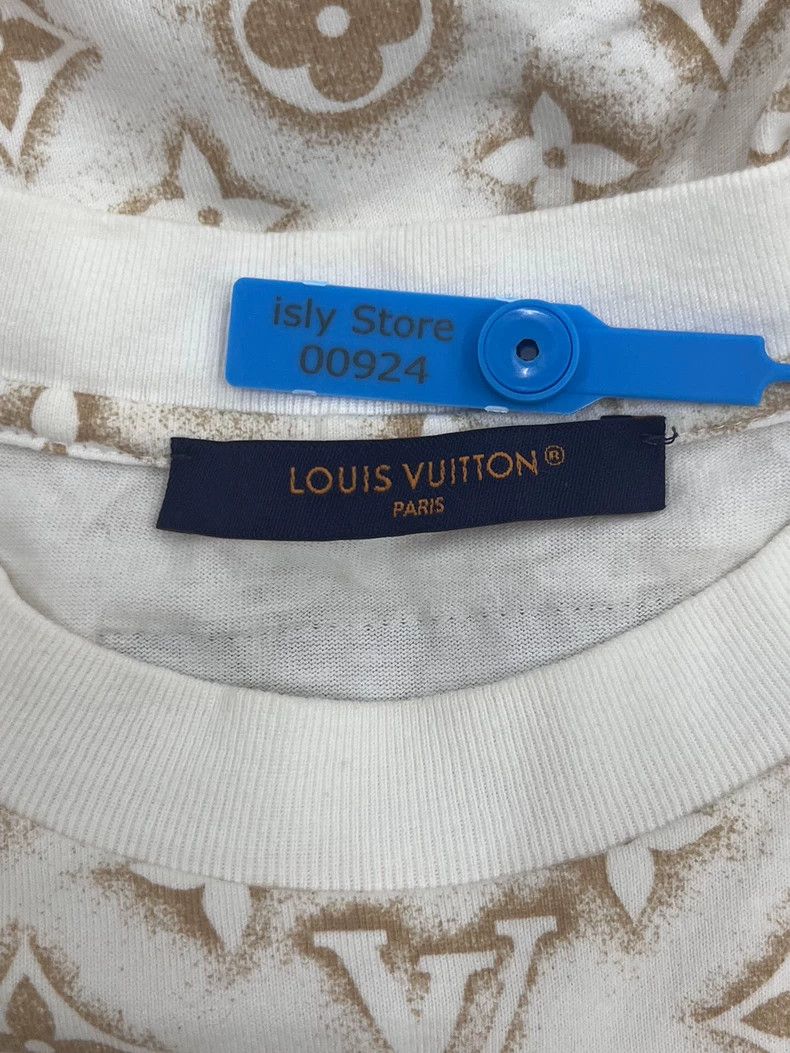 Louis Vuitton Louis Vuitton Monogram Logo Full Print Crew Neck Short Sle Size US L / EU 52-54 / 3 - 5 Thumbnail
