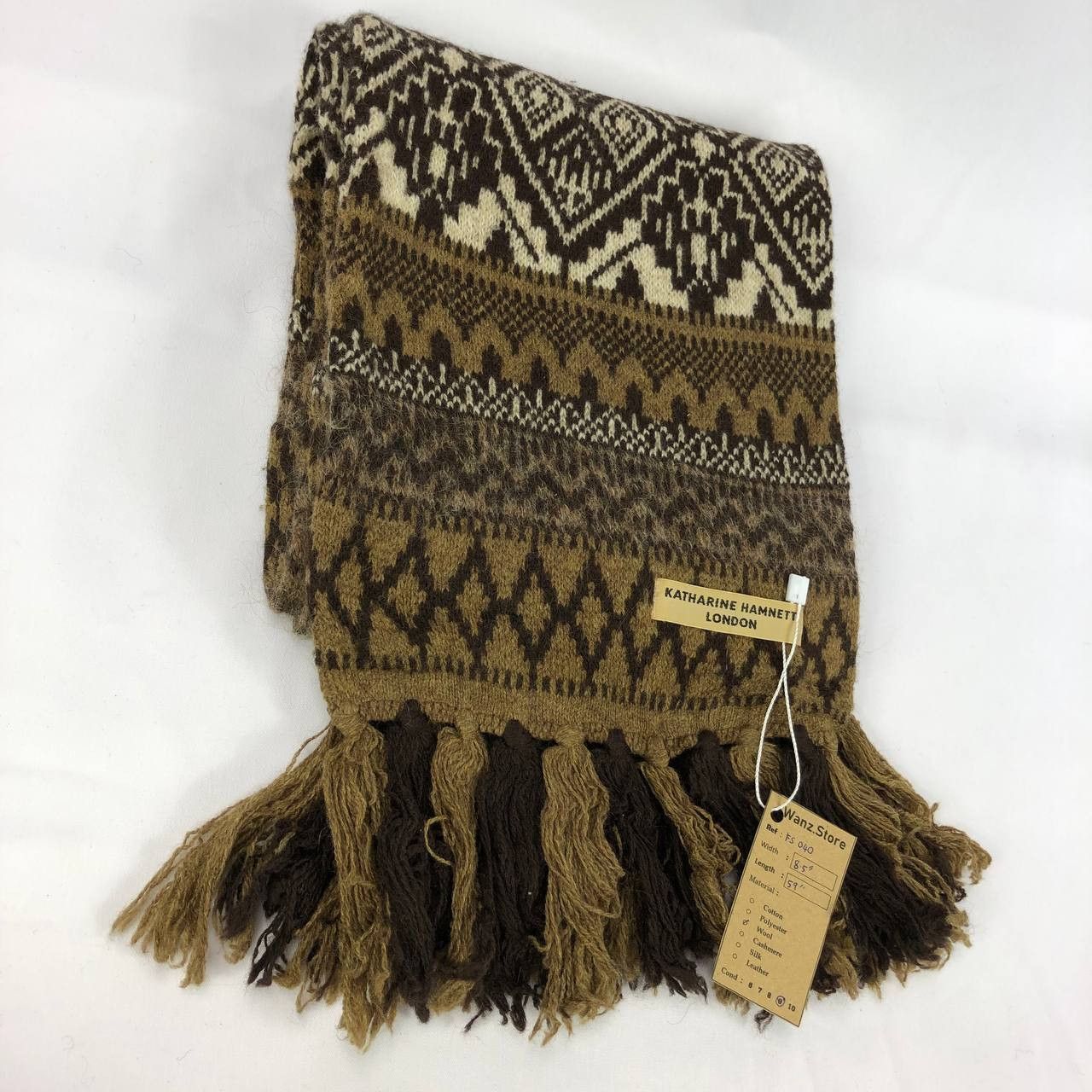 Katharine Hamnett London Katharine Hamnett Scarf / Muffler / Neckwear FS040 Size ONE SIZE - 3 Thumbnail