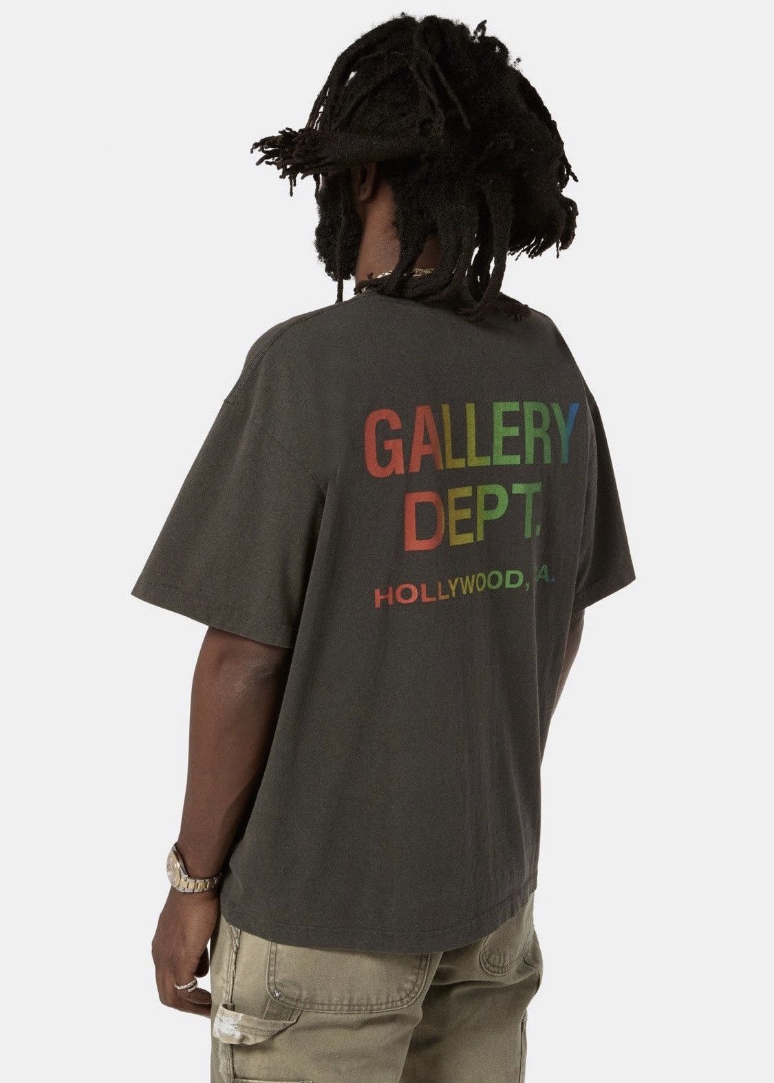 Gallery Dept. Gallery Dept. COLLECTOR S/S RAINBOW POCKET TEE MEDIUM Size US M / EU 48-50 / 2 - 14 Thumbnail