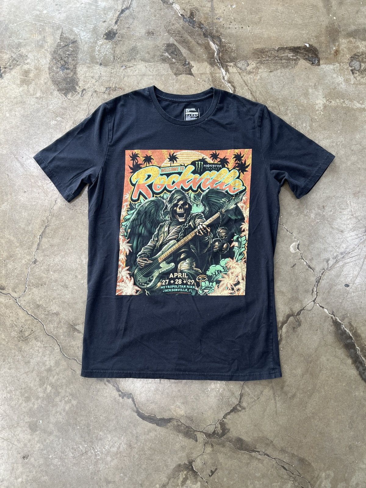Band Tees Vacation tee Welcome to Rockville Festival Guitar Tee Small Size US S / EU 44-46 / 1 - 2 Thumbnail